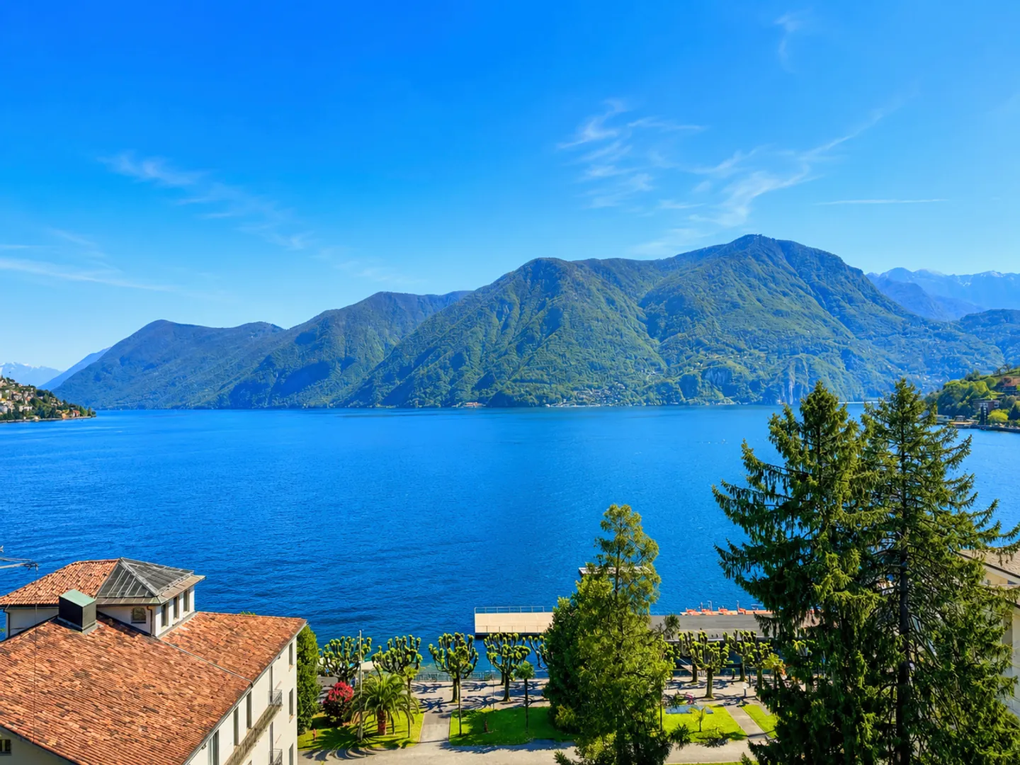 Luxuswohnung zur Miete mit Blick auf den Luganersee in einem historischen Palast - Foto 3 von 19
