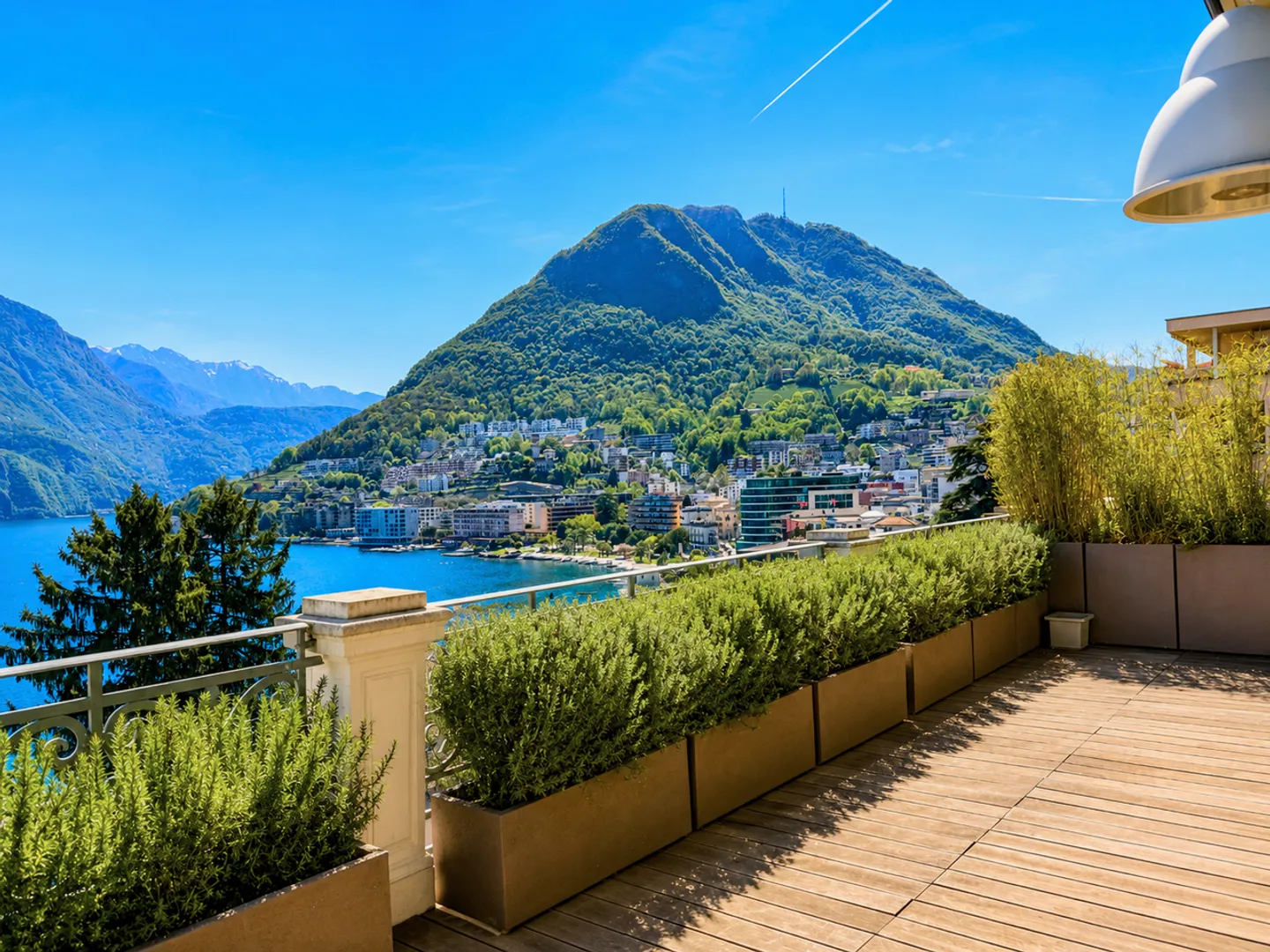 Luxuswohnung zur Miete mit Blick auf den Luganersee in einem historischen Palast - Foto 4 von 19