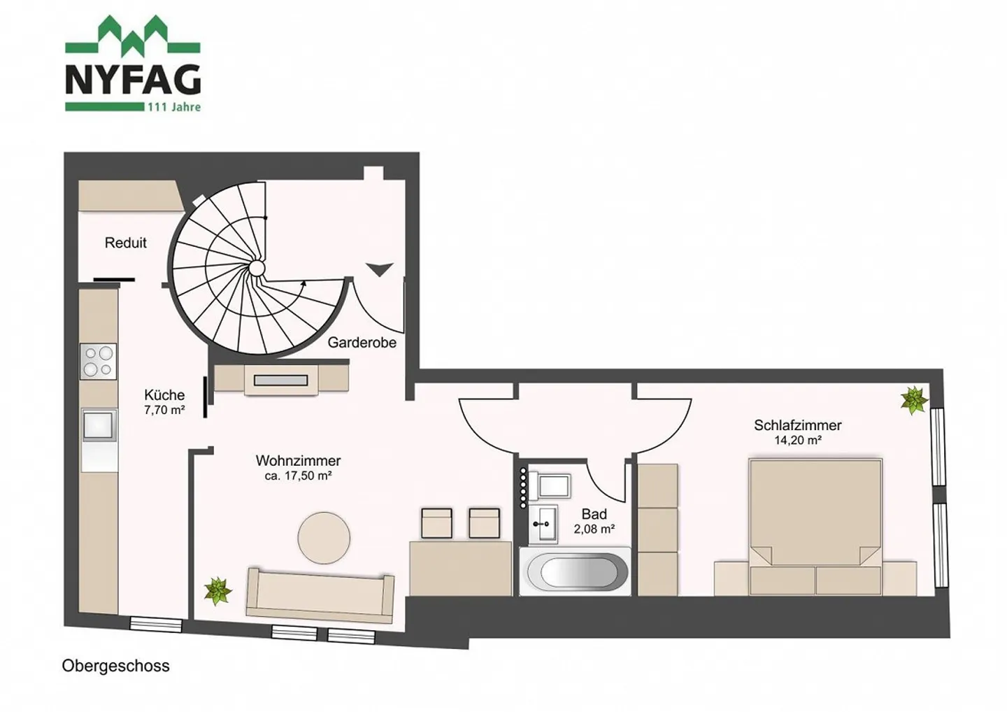 Vivre dans un endroit idyllique à Andreasplatz à Bâle - Photo 7 sur 9