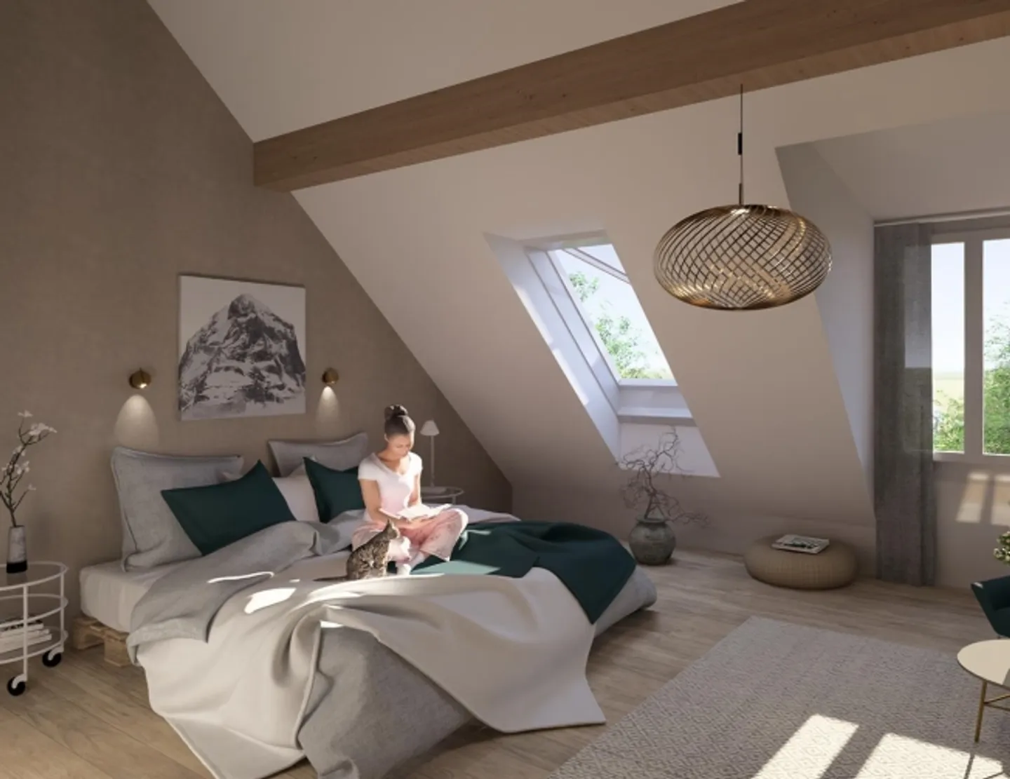 Nouvelle construction : ferme historique et maison de rang avec verger - Photo 4 sur 6