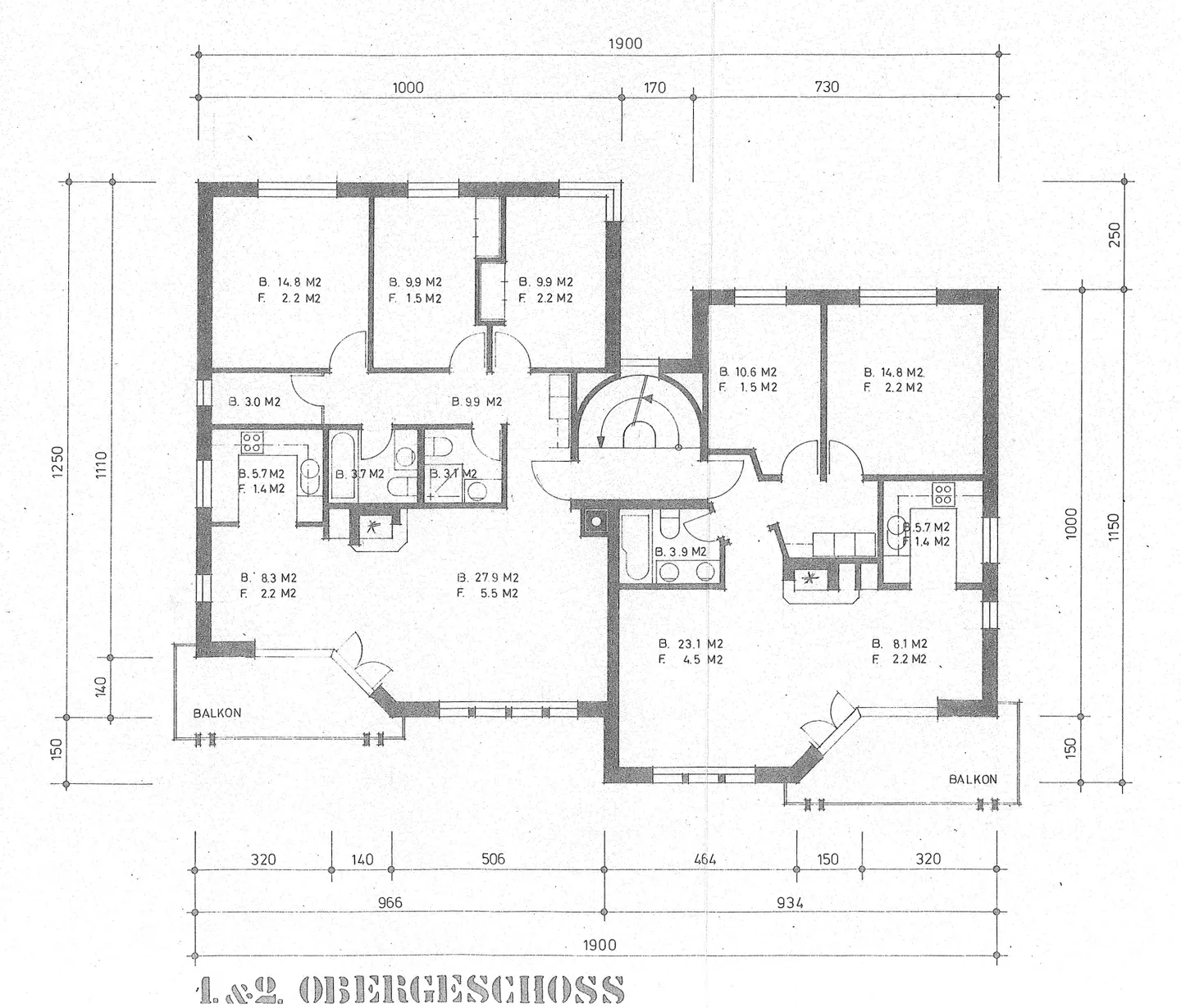 3 1/2-room apartment with fireplace - Photo 2 of 2