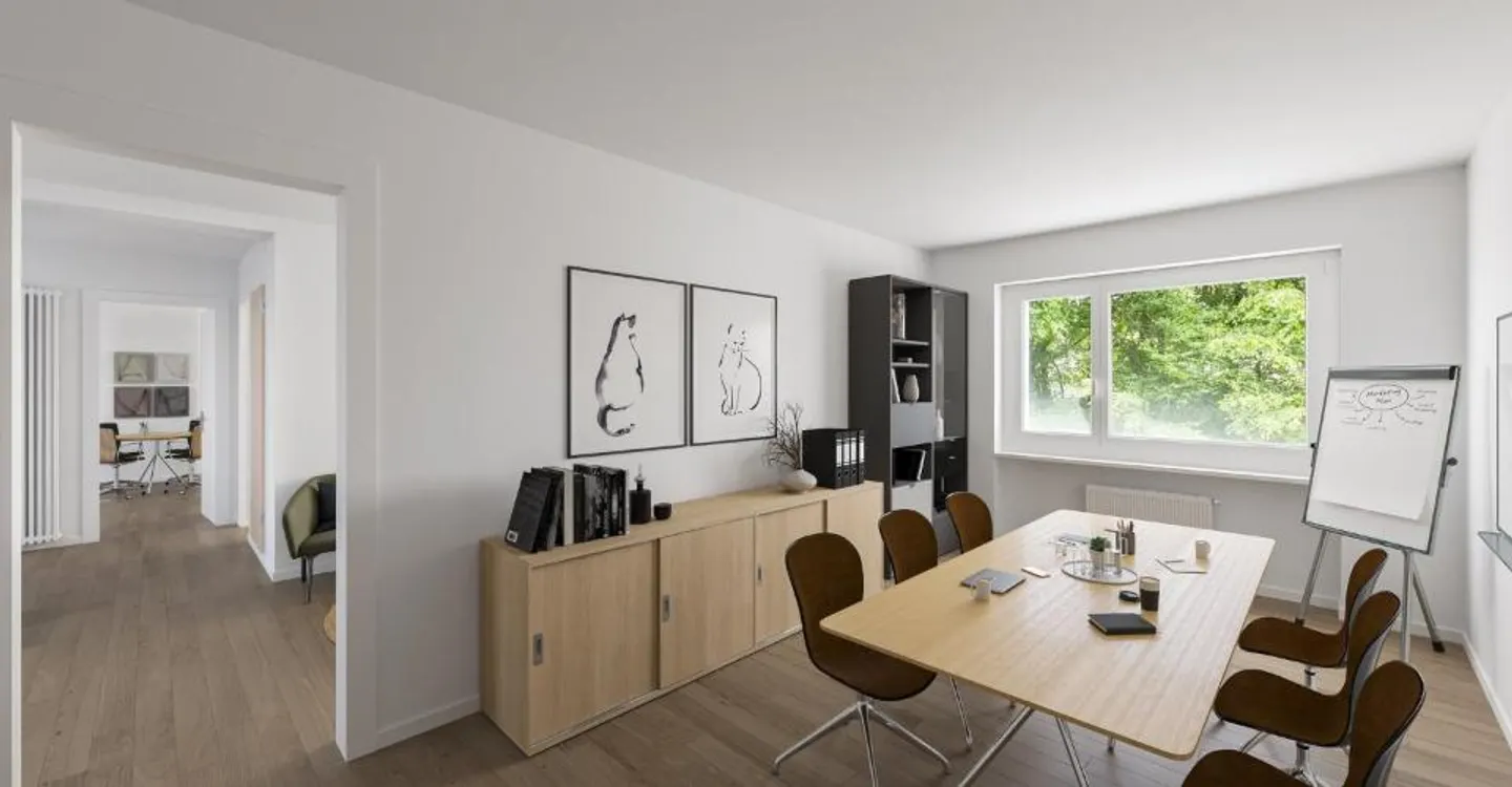 Flexibler Büroraum in Oberwil - Foto 4 von 8