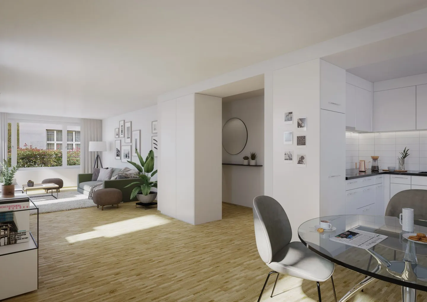 Central 2.5 Room Apartment in a Quiet Environment - Photo 3 of 4