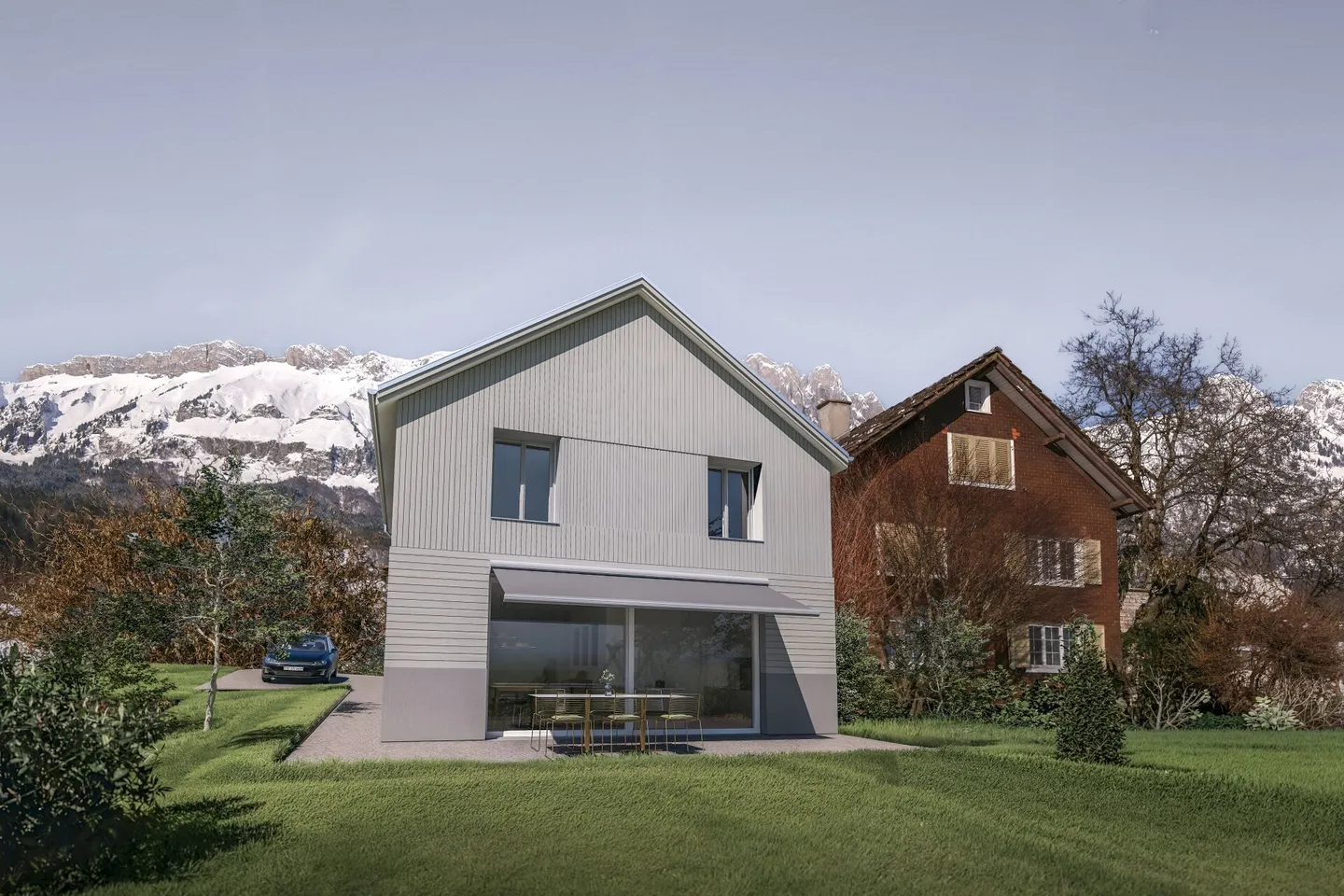 Casa unifamiliare nuova a Gams - 4,5 camere di piacere abitativo per tutta la famiglia - Foto 1 di 9