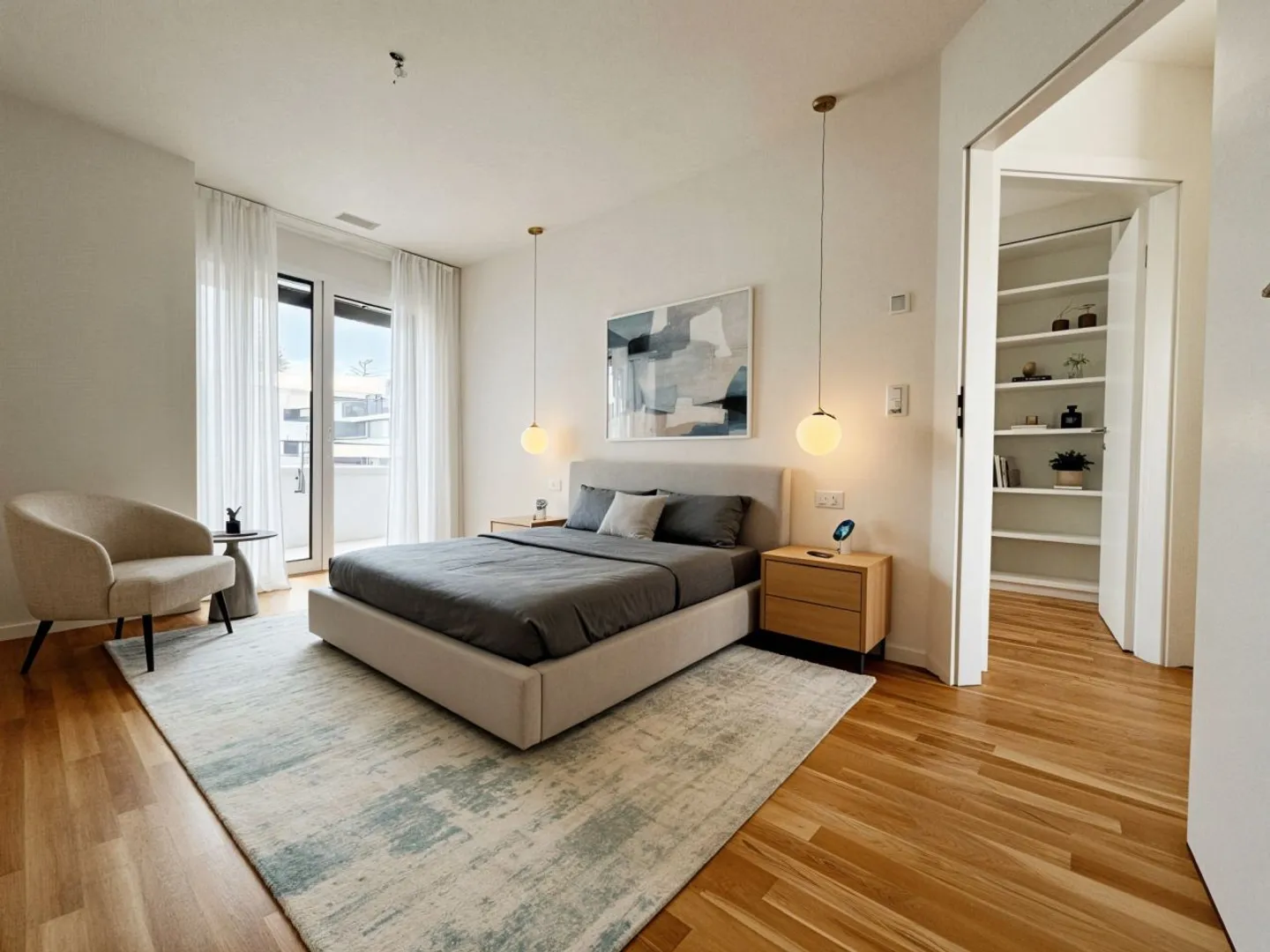 Magnificent 3.5-room apartment with new standards and breathtaking views of the lake - Photo 7 of 13