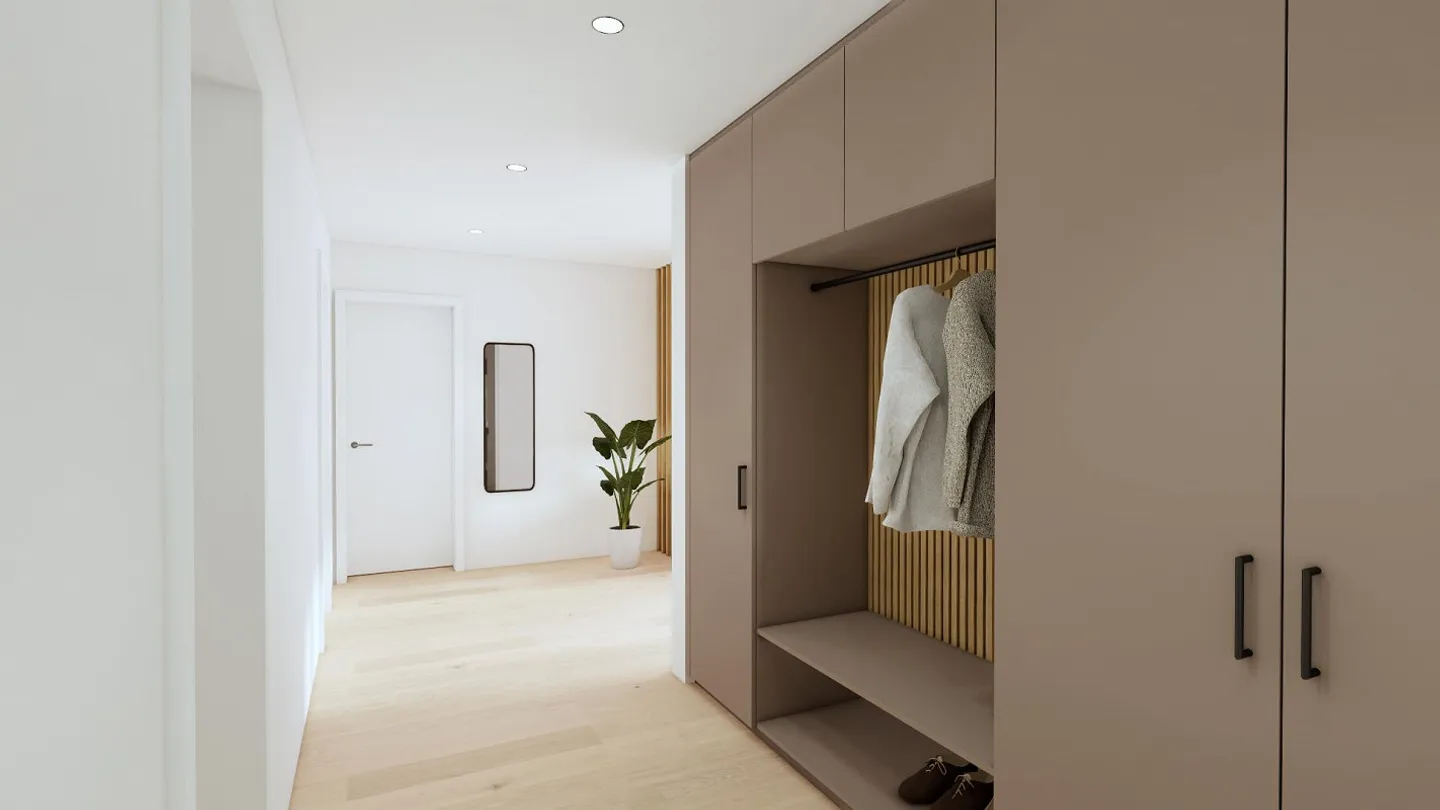 First rental: Penthouse apartment with a view into the greenery - Photo 1 of 15