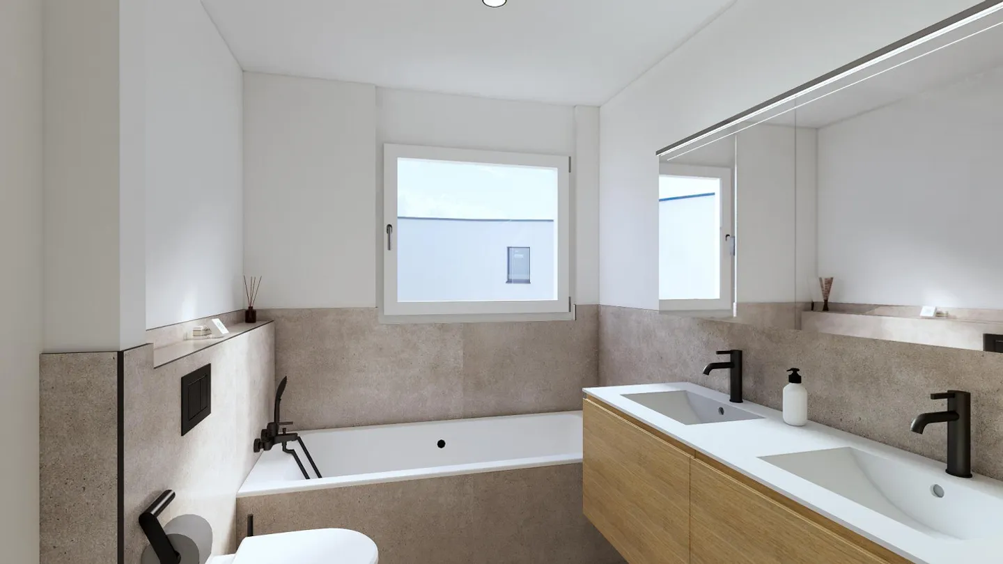 First rental: Penthouse apartment with a view into the greenery - Photo 8 of 15