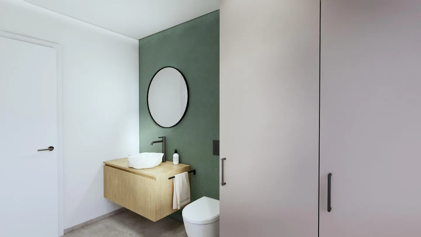 First rental: Penthouse apartment with a view into the greenery - Photo 9 of 15