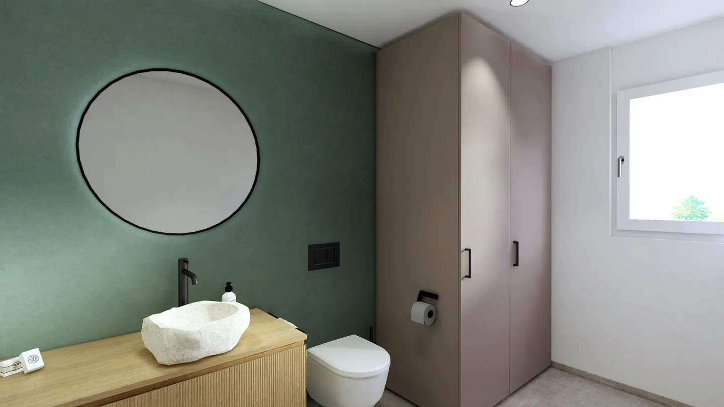 First rental: Penthouse apartment with a view into the greenery - Photo 10 of 15