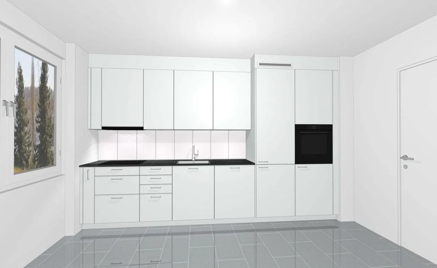 Appartamento recentemente ristrutturato a Zurigo - Foto 3 di 9