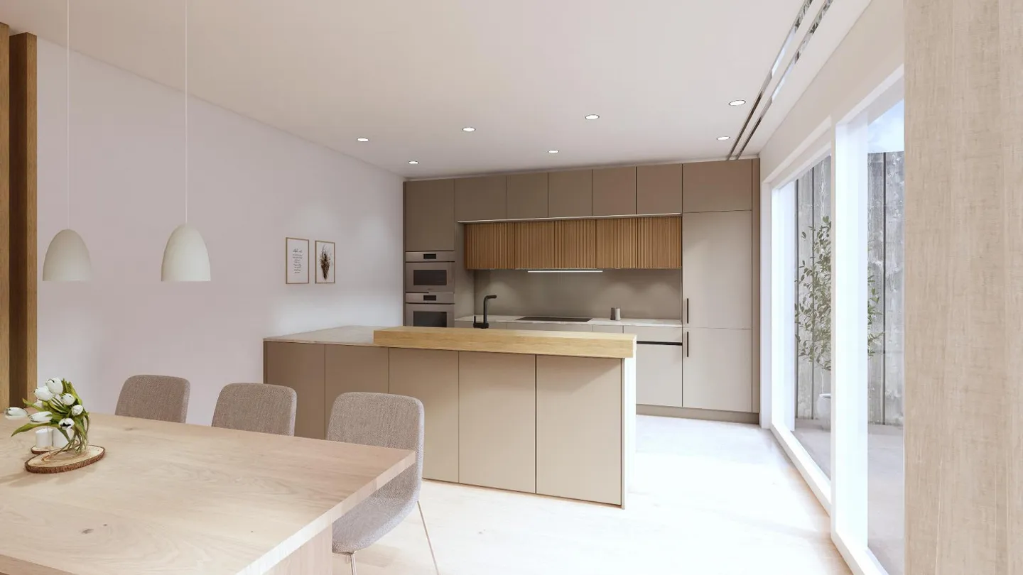 First rental: Penthouse apartment with a view into the greenery - Photo 4 of 15