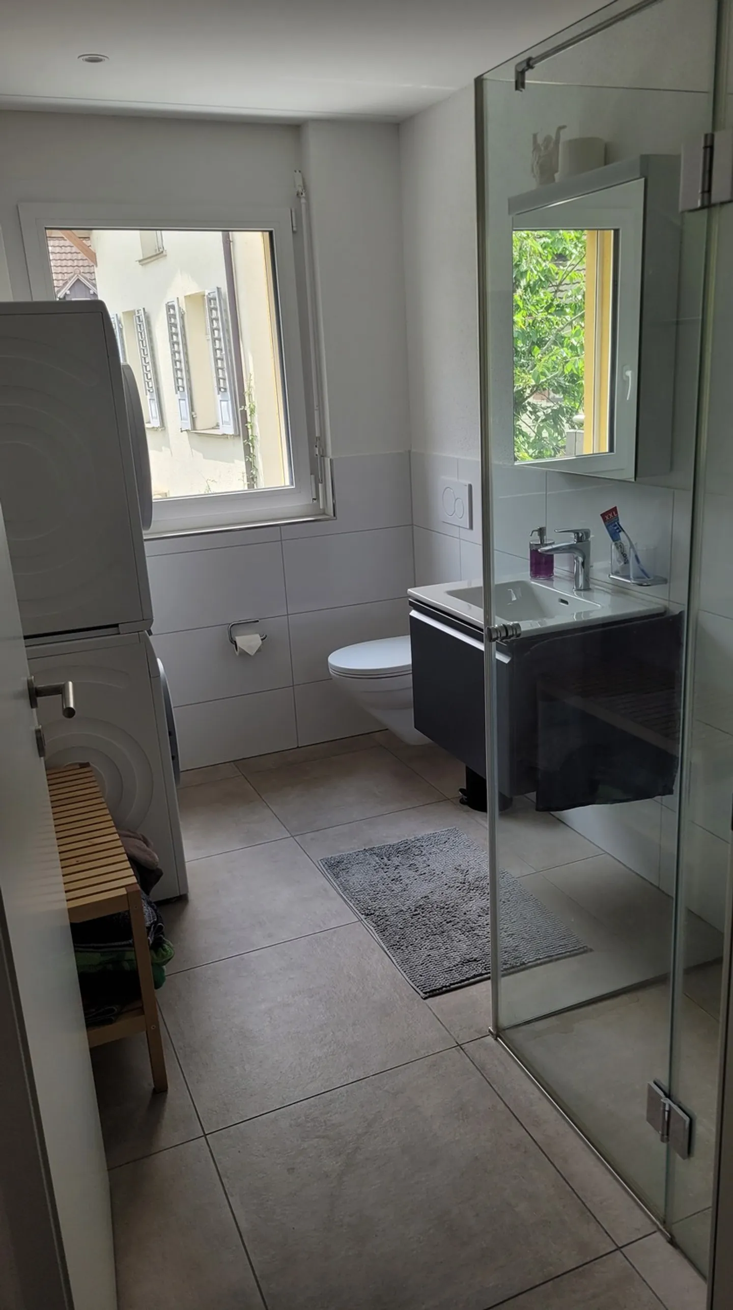 2½ ZI-WOHNUNG IN KREUZLINGEN (TG), MÖBLIERT, TEMPORÄR - Foto 6 von 7