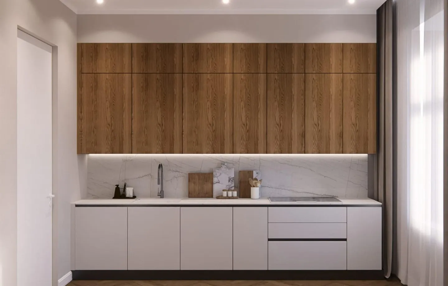 Elegant apartment with large balcony in the center for rent - Photo 5 of 13