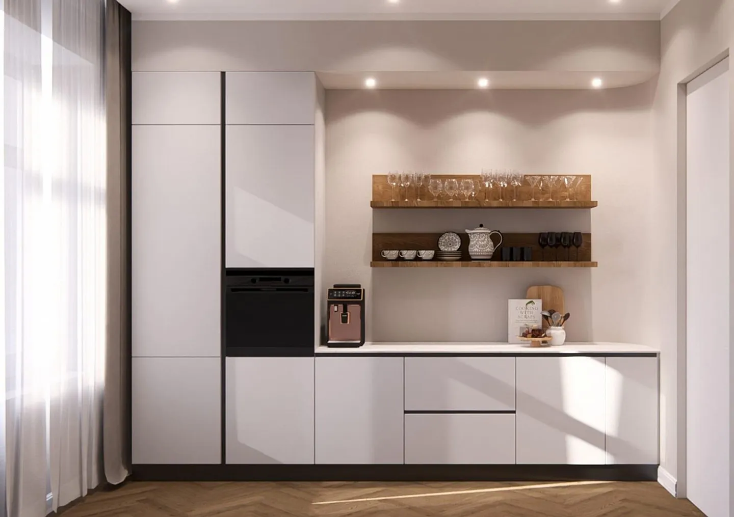 Elegant apartment with large balcony in the center for rent - Photo 6 of 13