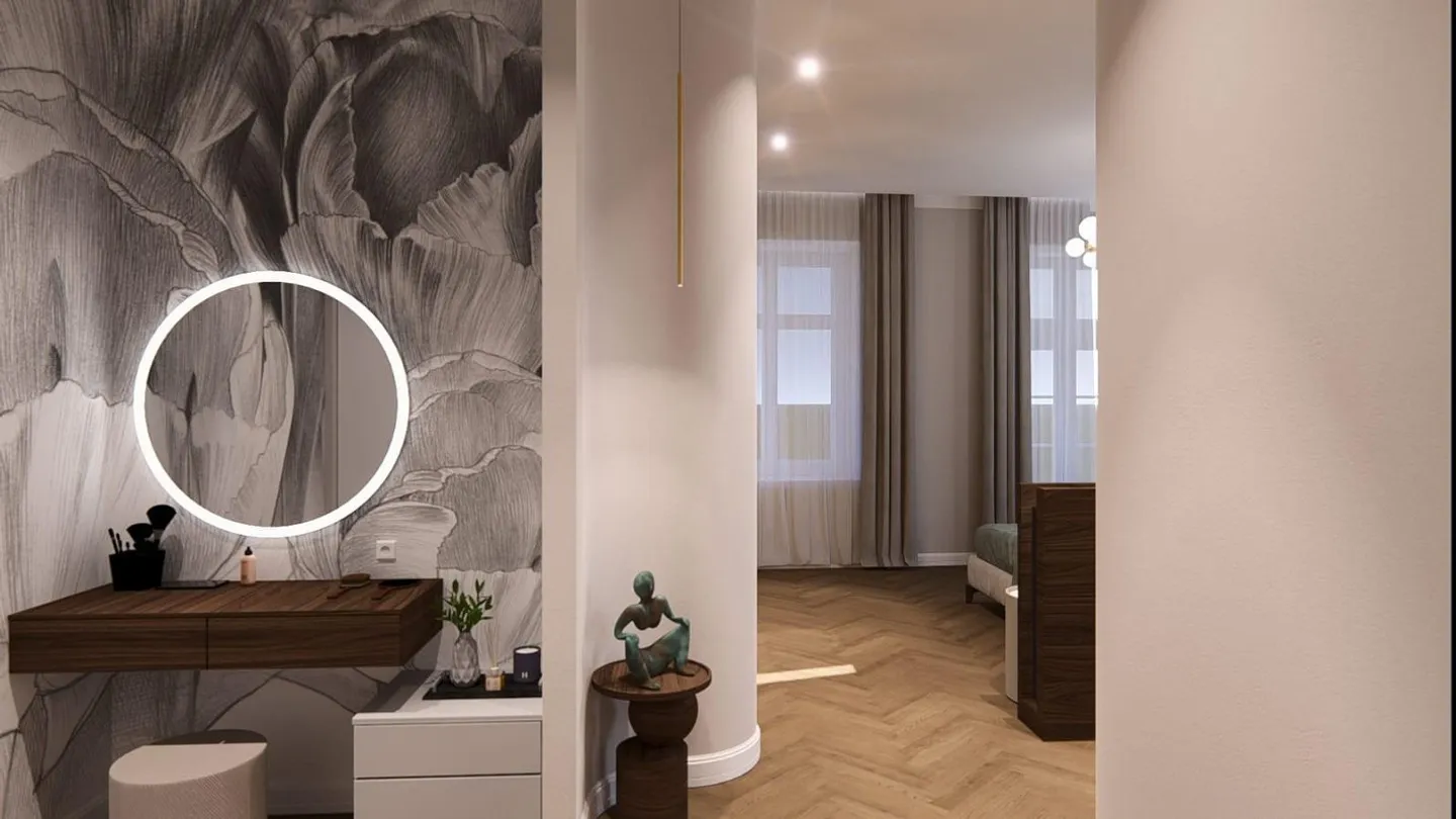 Elegant apartment with large balcony in the center for rent - Photo 9 of 13