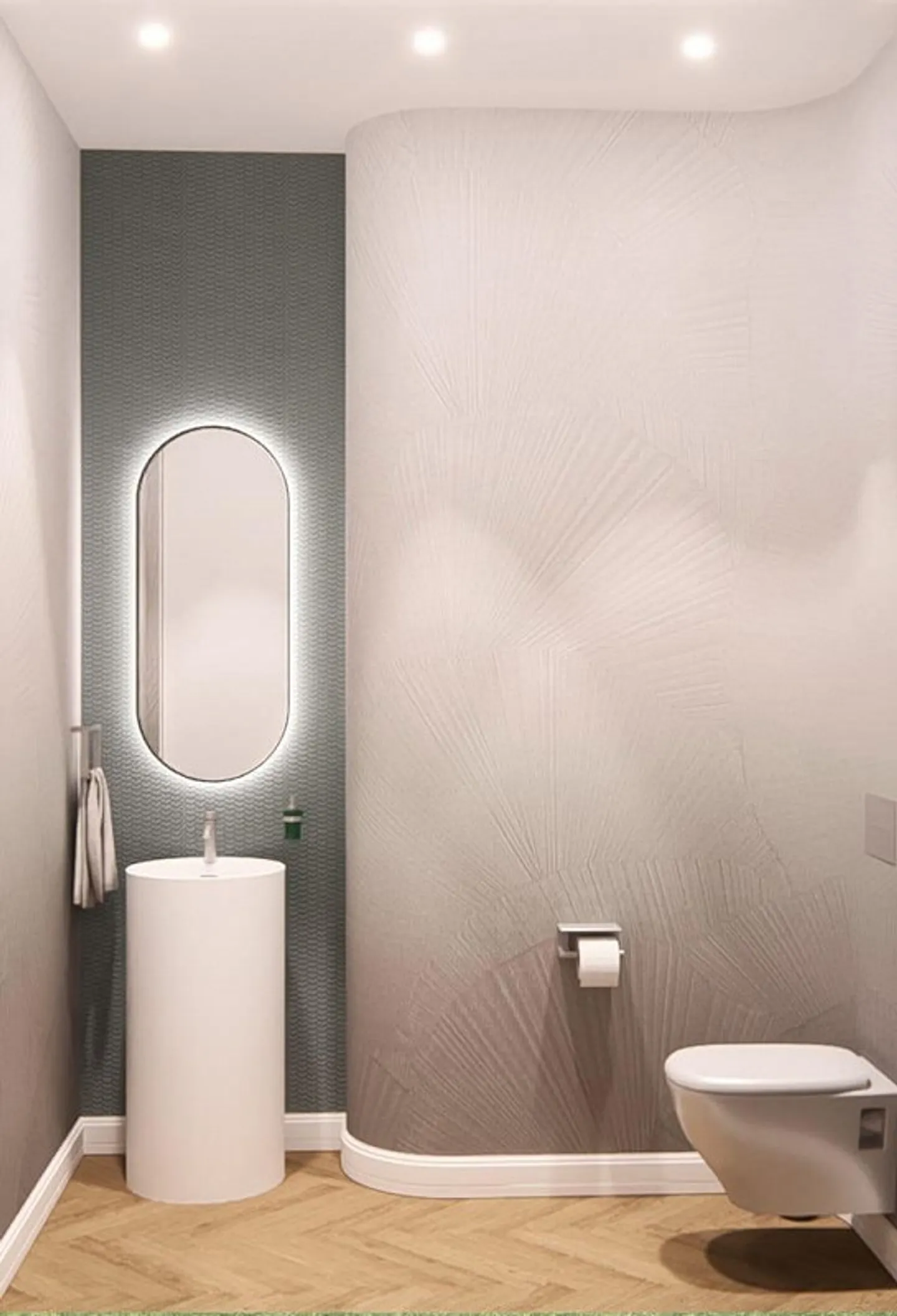 Elegant apartment with large balcony in the center for rent - Photo 12 of 13