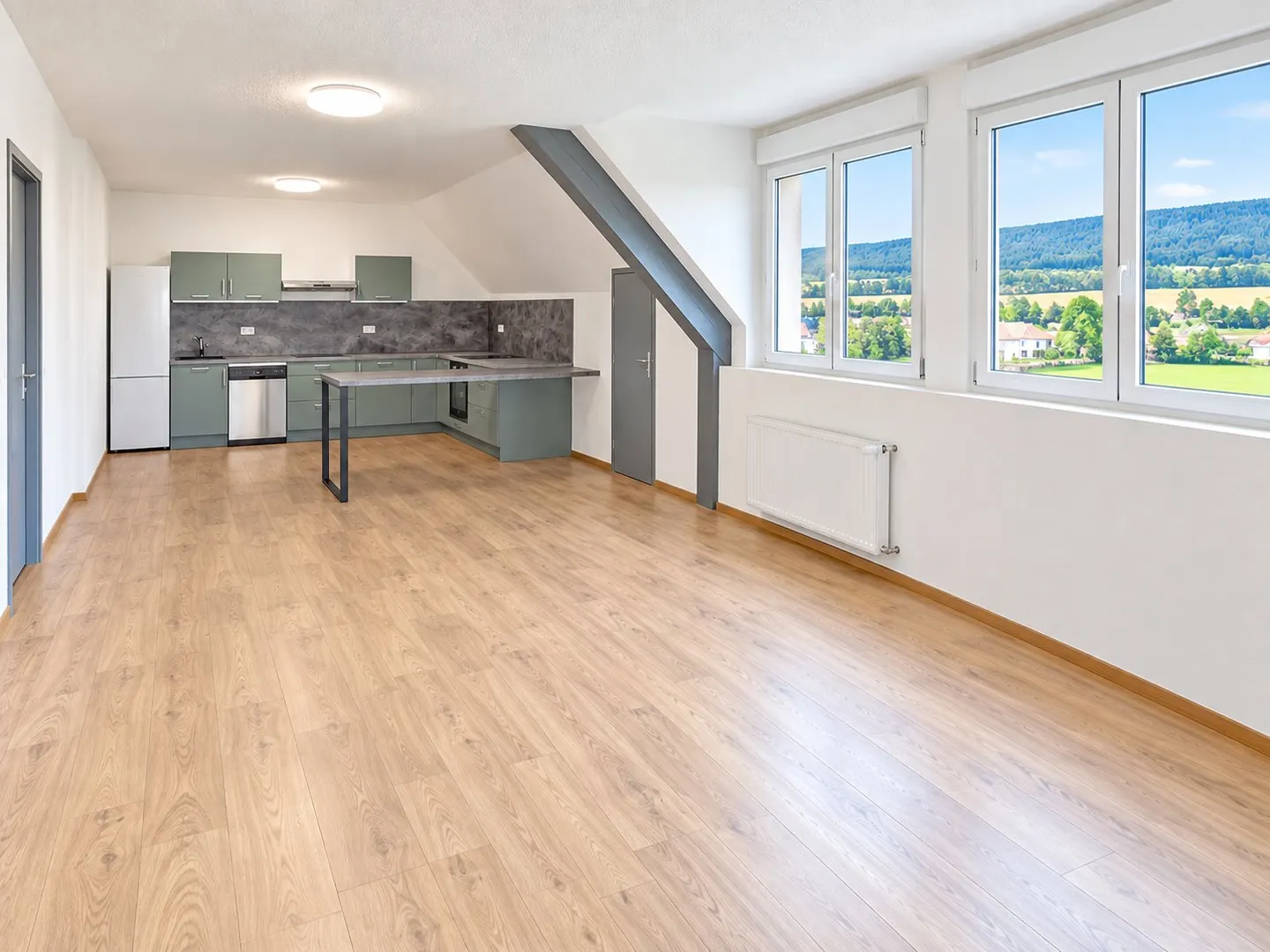 Spacious Loft in Courtedoux - Photo 2 of 12