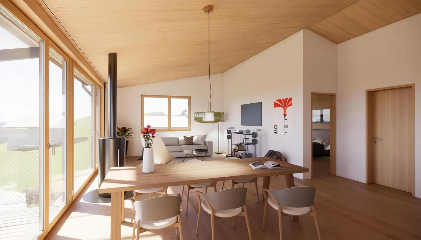 Ökologische 4.5 Zimmer Dachwohnung - Foto 12 von 12