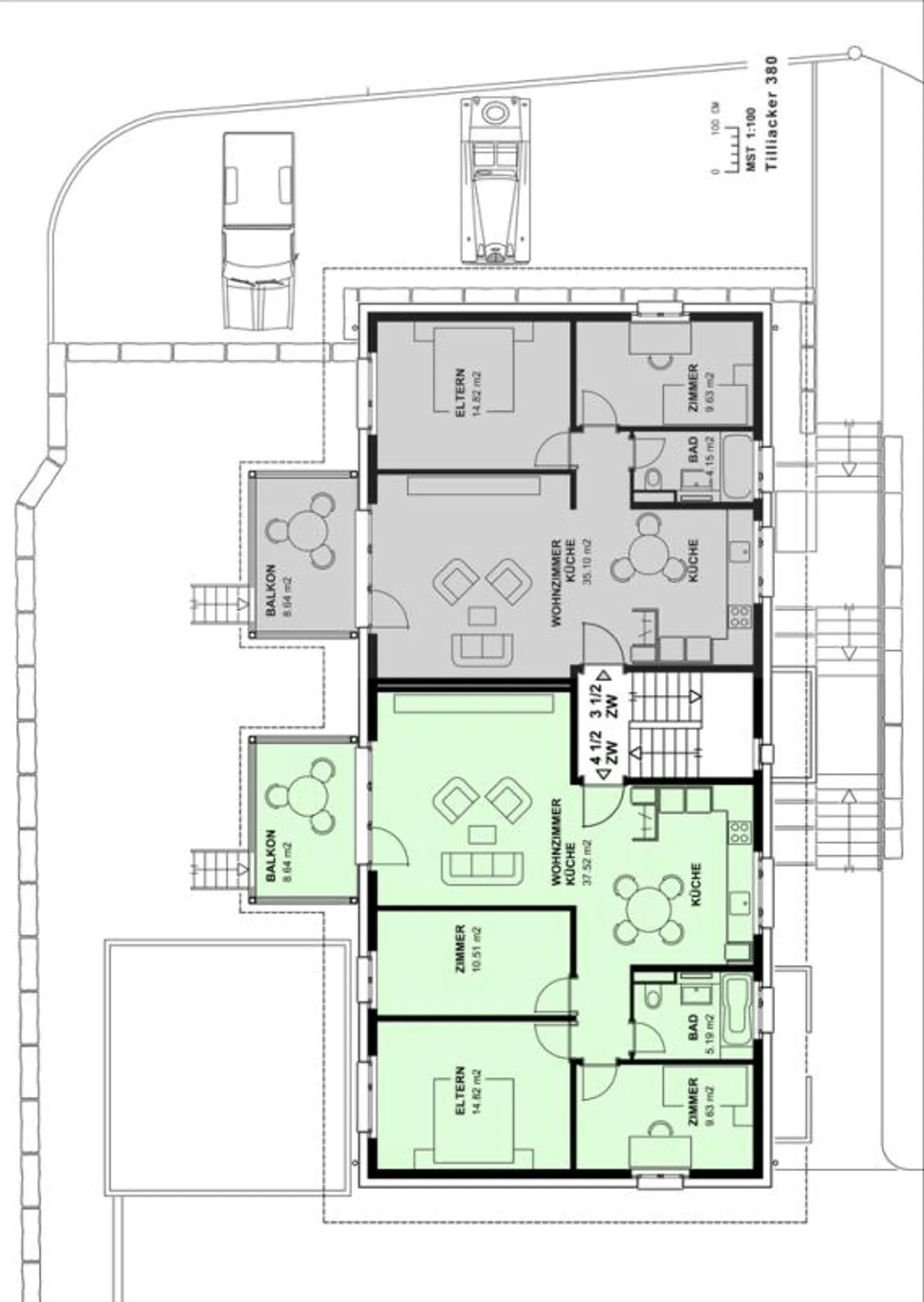 4.5-Zimmer-Wohnung - modern, preiswert und idyllisch! - Foto 10 di 10