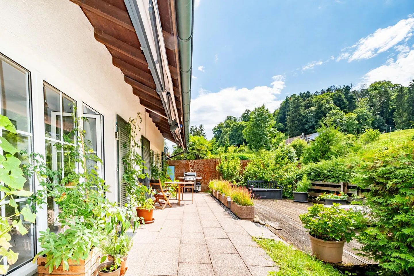 Kompaktes Doppeleinfamilienhaus mitten im Grünen - Foto 18 von 22