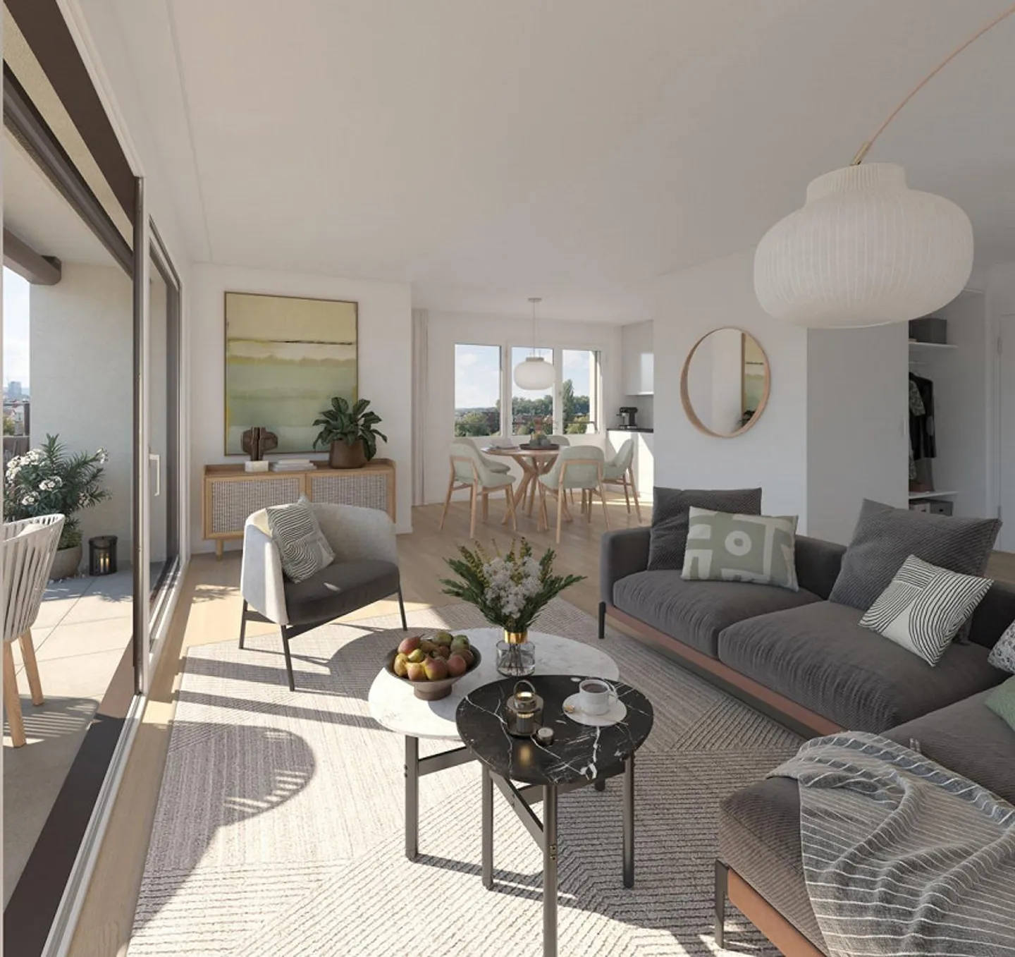 3.5-Zimmer-Wohnoase für Paare und Kleinfamilien - Foto 4 von 12