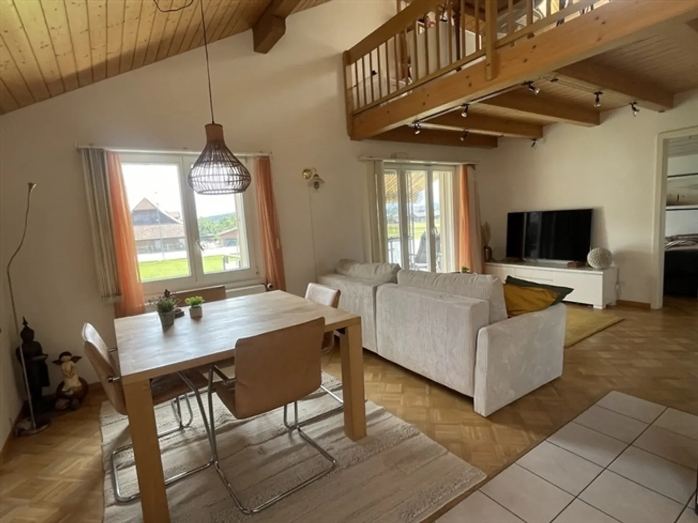 3½ STANZA APPARTAMENTO A OPPLIGEN (BE), ARREDATO, TEMPORANEO - Foto 2 di 10