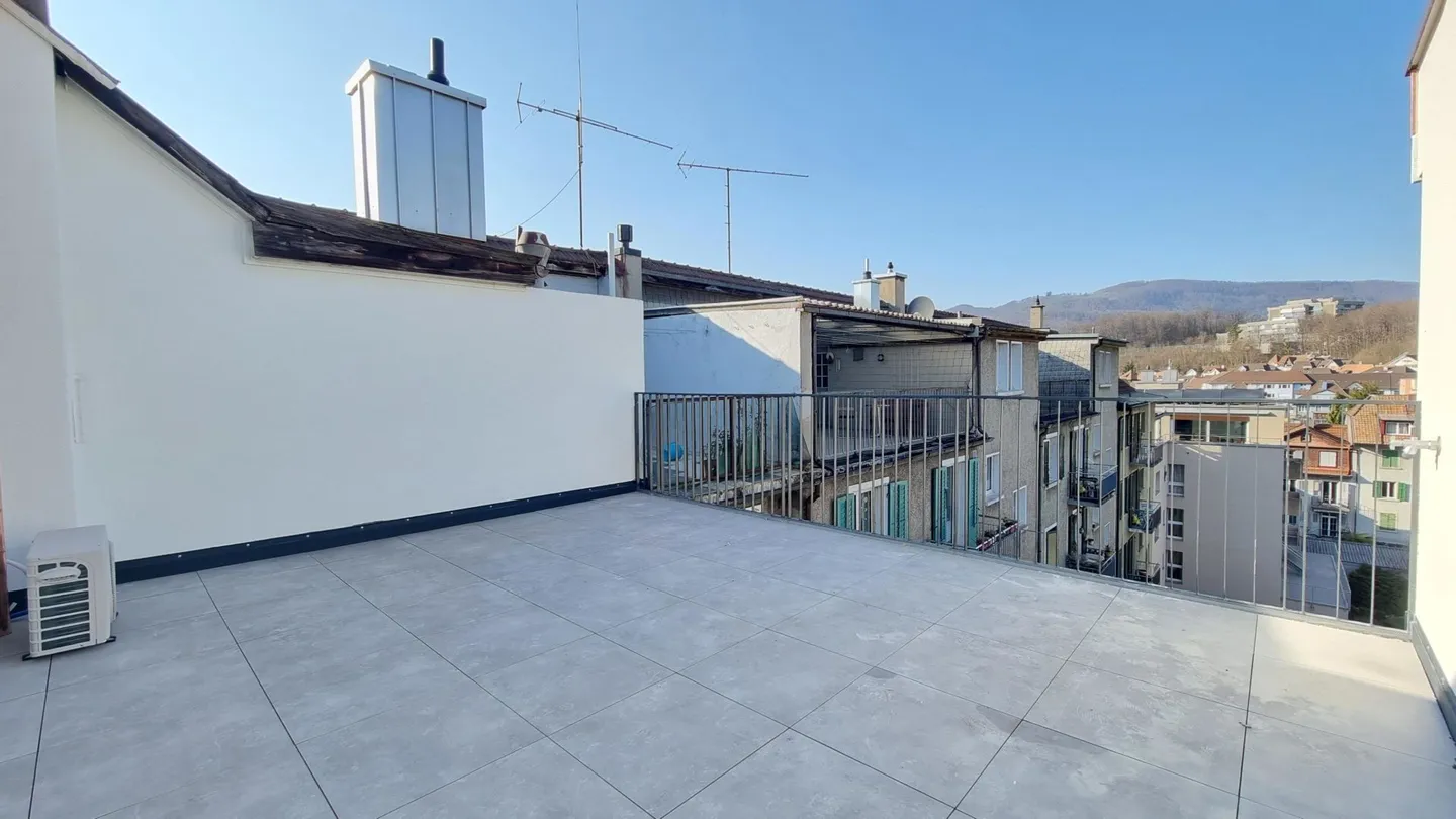 Über den Dächern von Olten mit einmaliger Terrasse! - Foto 7 von 7