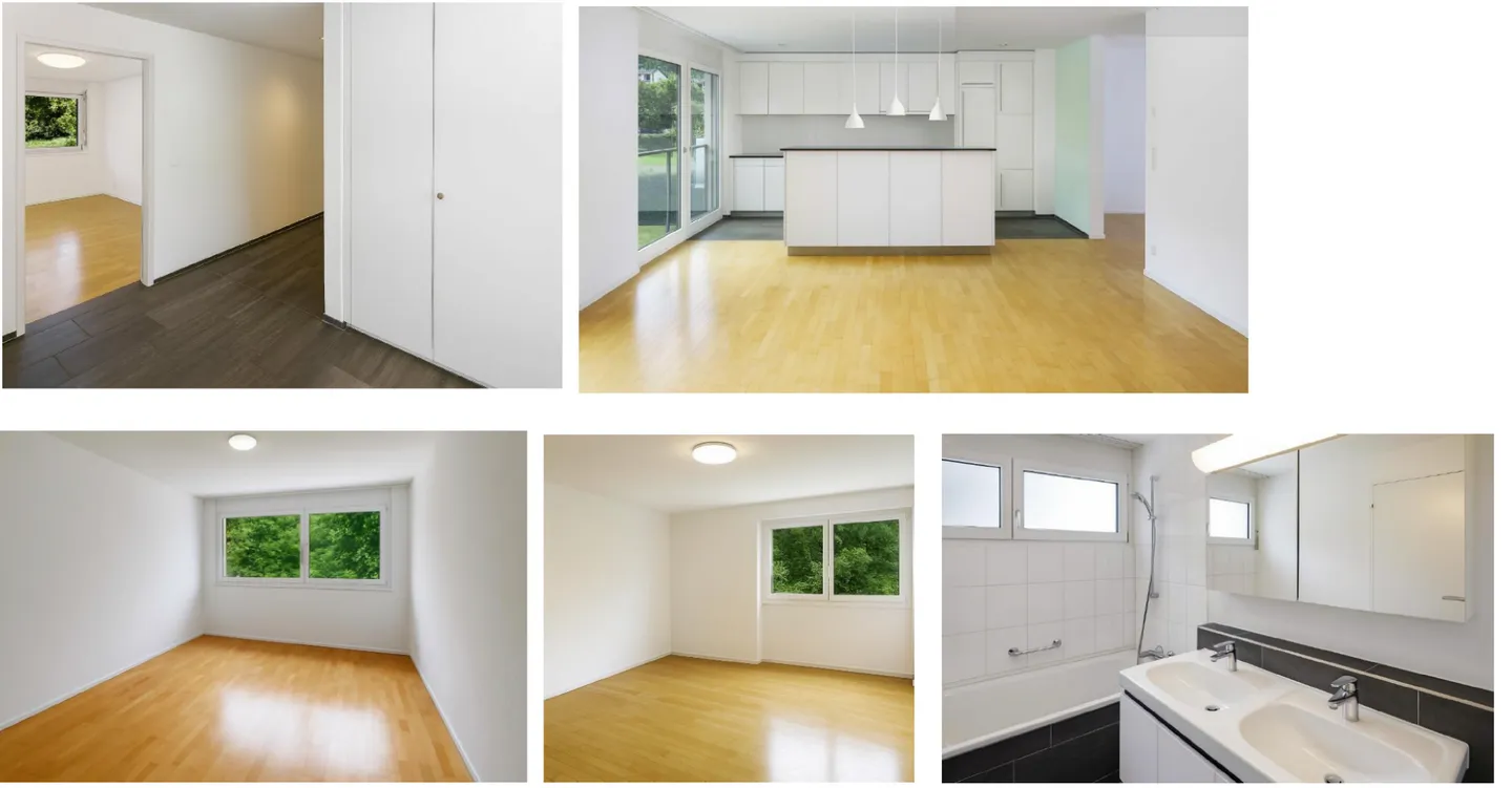 Schöne, ruhige Wohngegend mit Blick ins Grüne - Foto 9 von 13