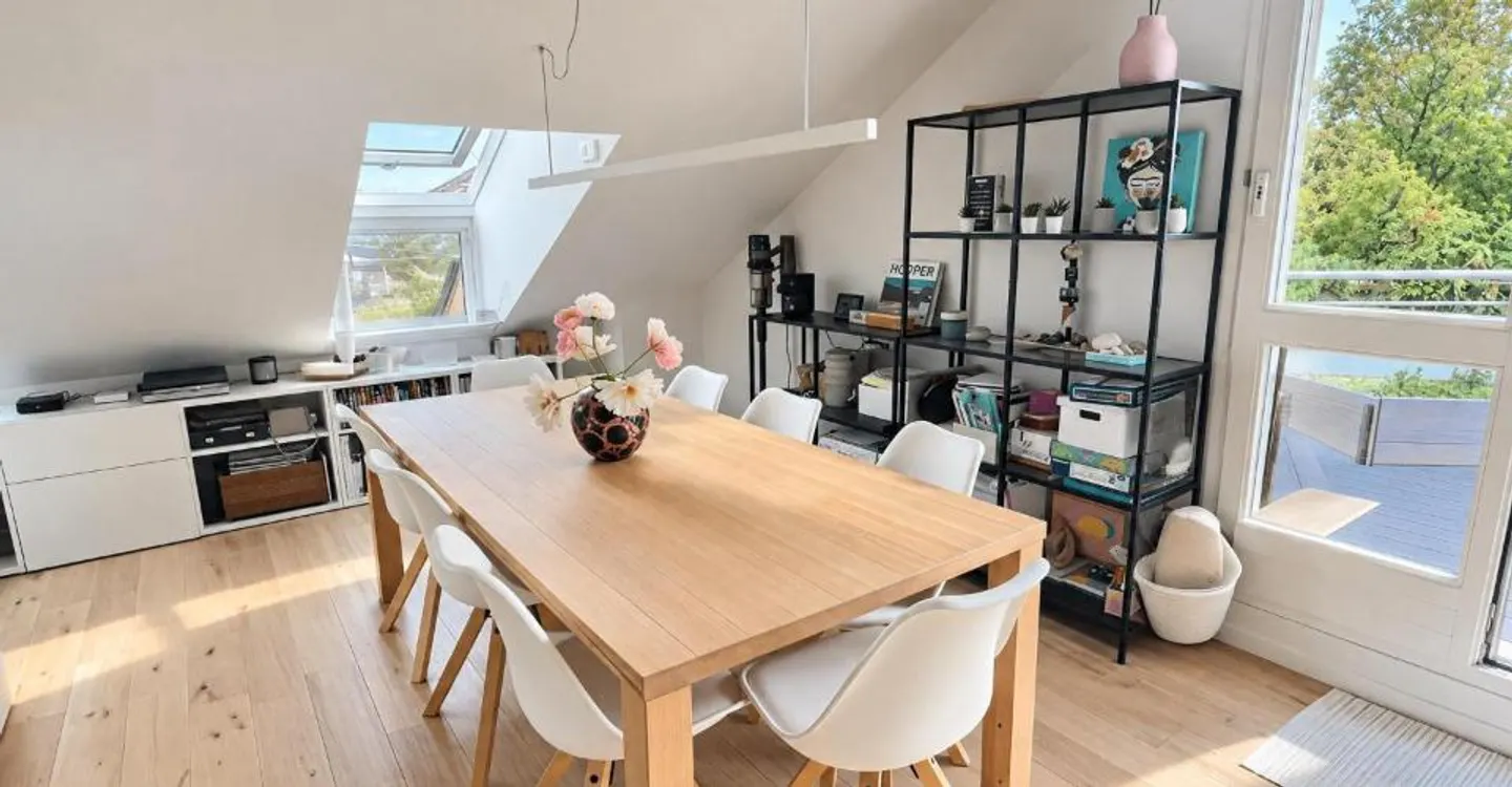 Duplex-Penthouse im Herzen des Dorfes Veyrier - Foto 5 von 6