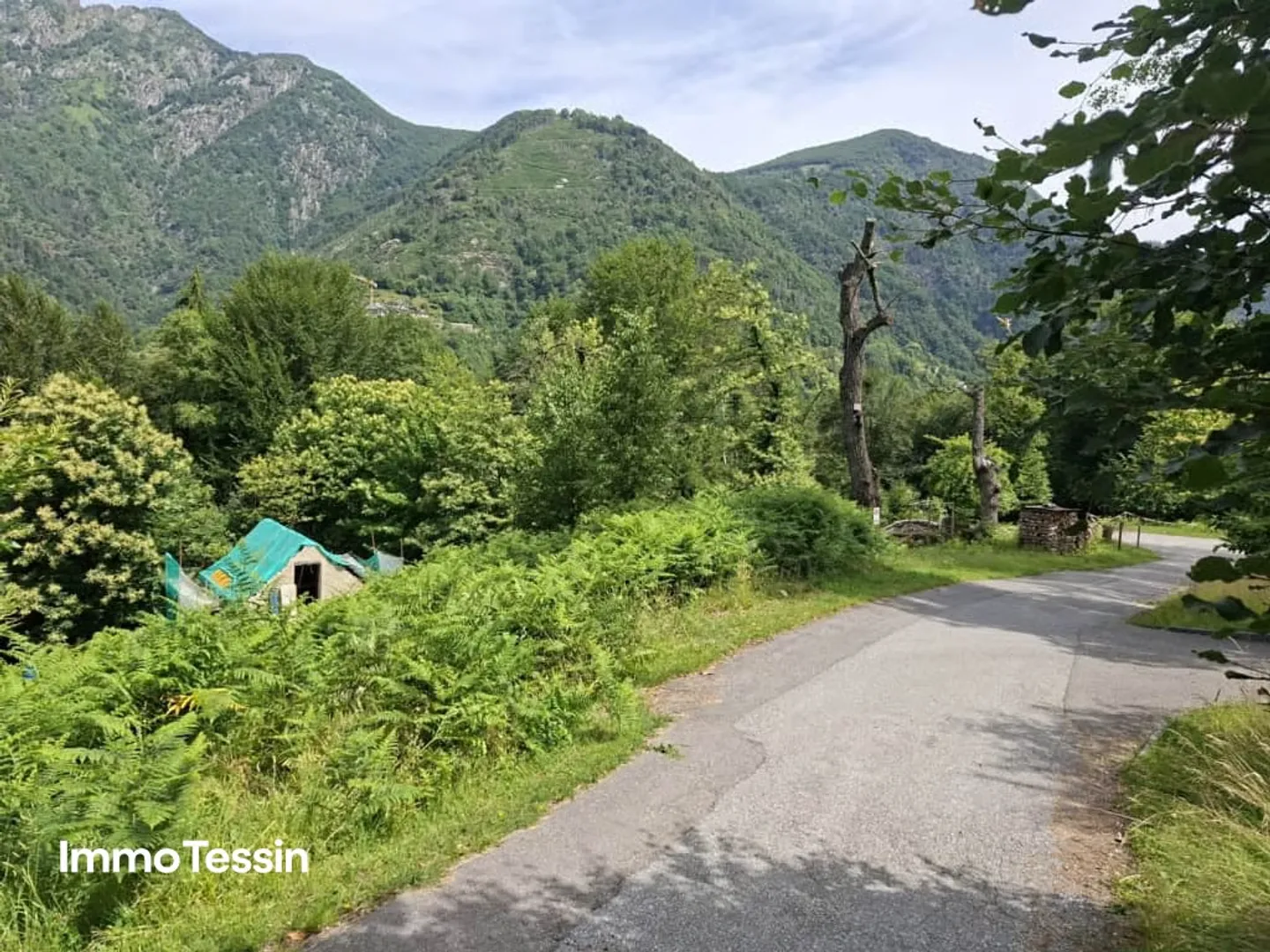 Rustico authentique dans un emplacement isolé calme avec vue dégagée sur les montagnes et 3000 m2 de terrain ainsi qu'un projet d'extension approuvé - Photo 2 sur 10