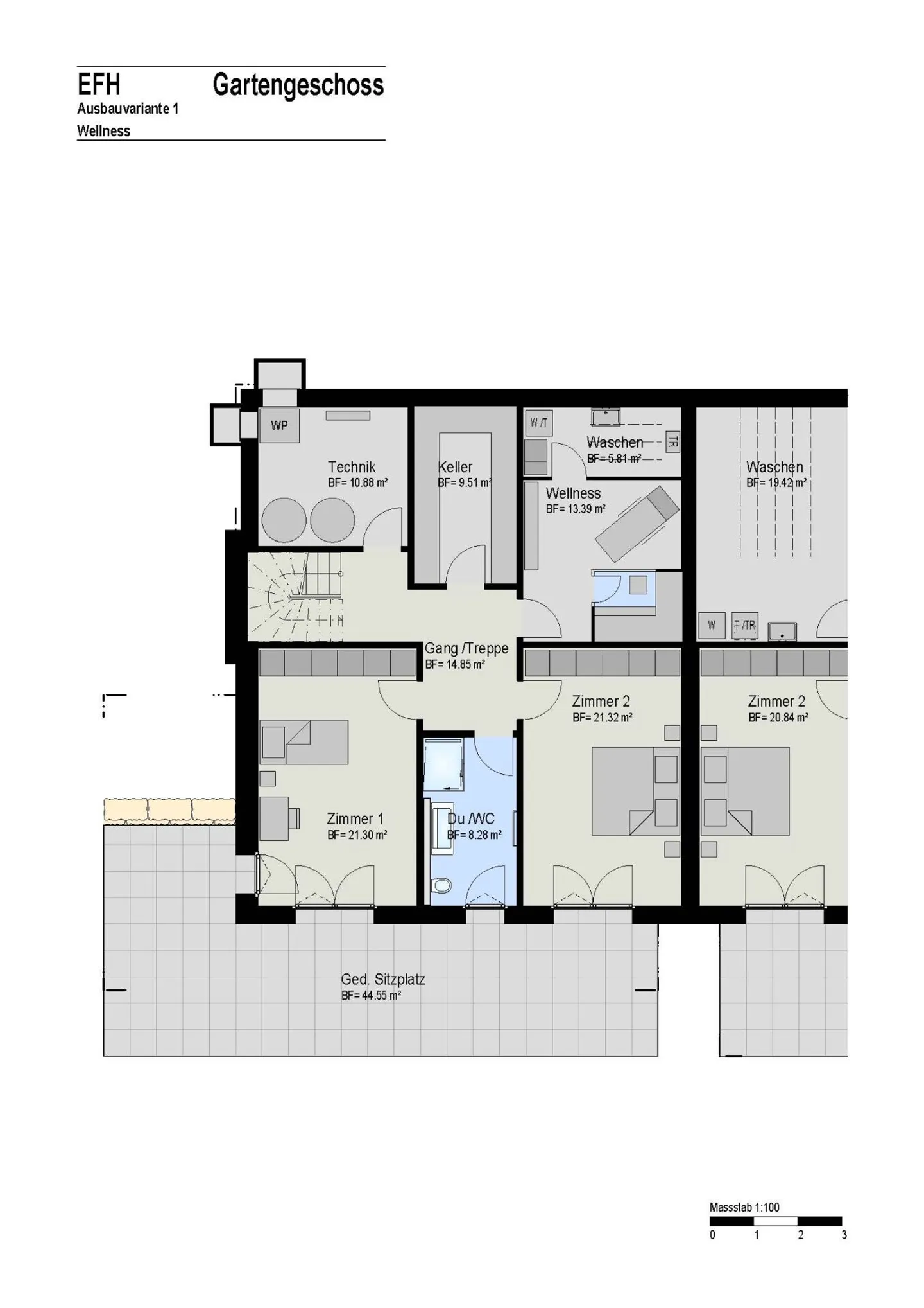 Maison moderne avec vue panoramique sur la verdure et les montagnes environnantes. - Photo 7 sur 14