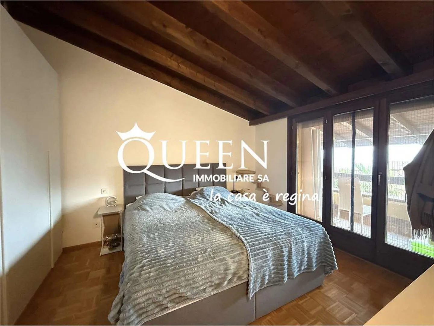 Cademario: Duplex 3.5 Rooms with Open View in Residence with Swimming Pool - Photo 9 of 13