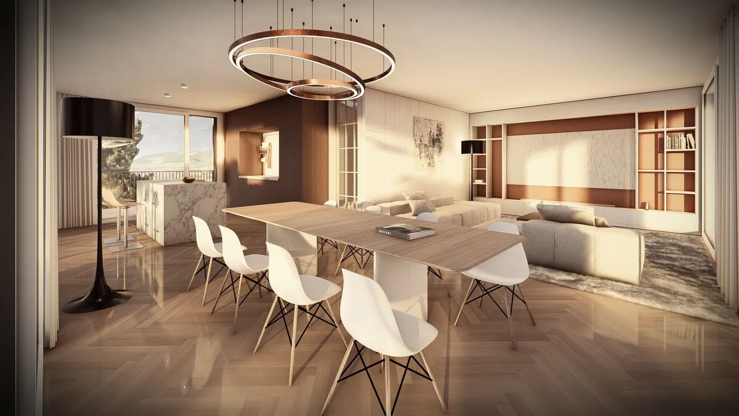 Nuovo progetto di costruzione AURORA: Appartamento attico moderno di 3,5 stanze (WHG 5) - Foto 5 di 7