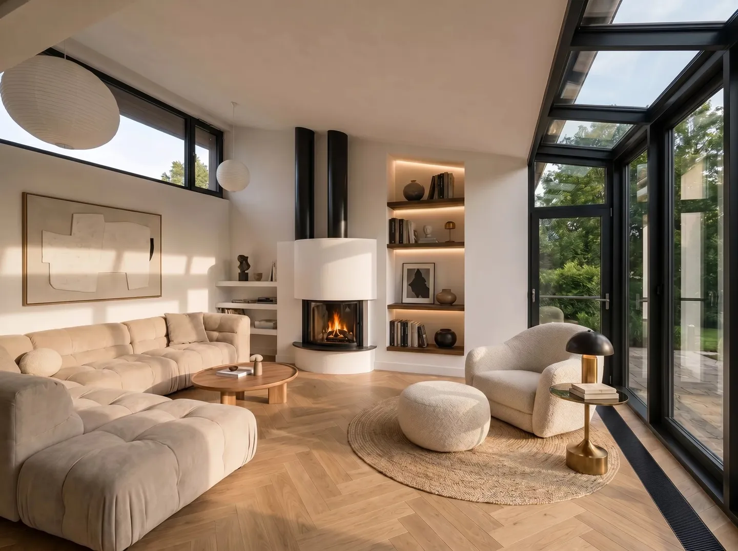 Zeitgenössische Villa mit Seeblick - Foto 4 von 10
