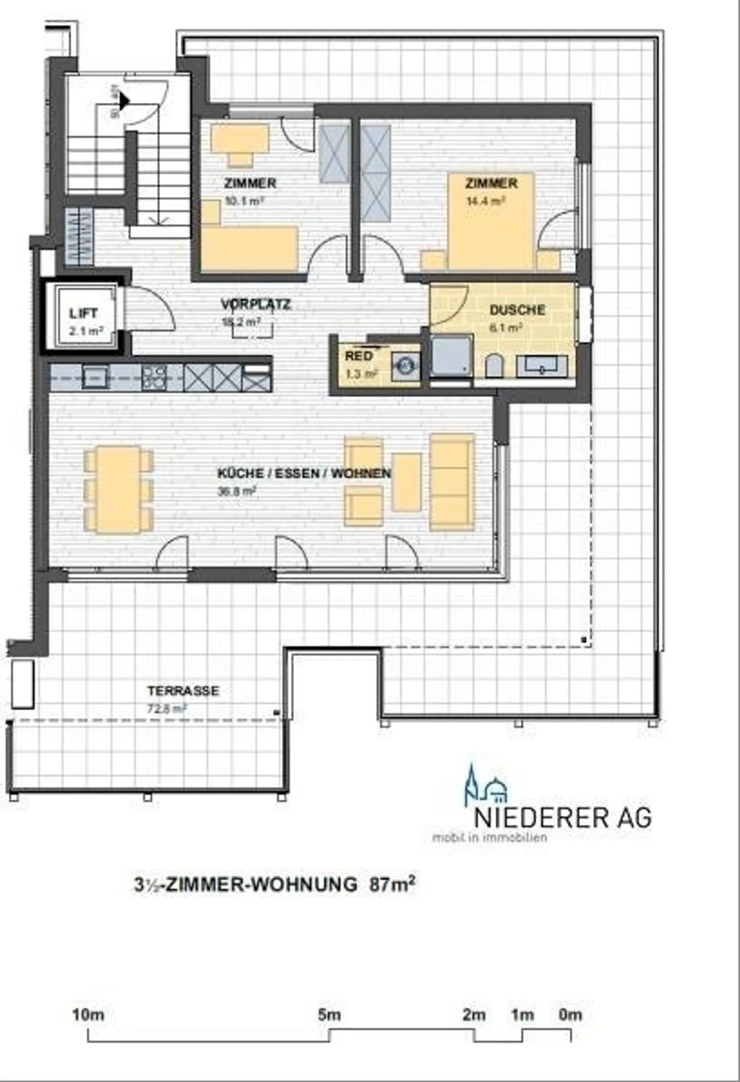 Appartamento attico attraente nel bellissimo Lindendorf - Foto 10 di 11