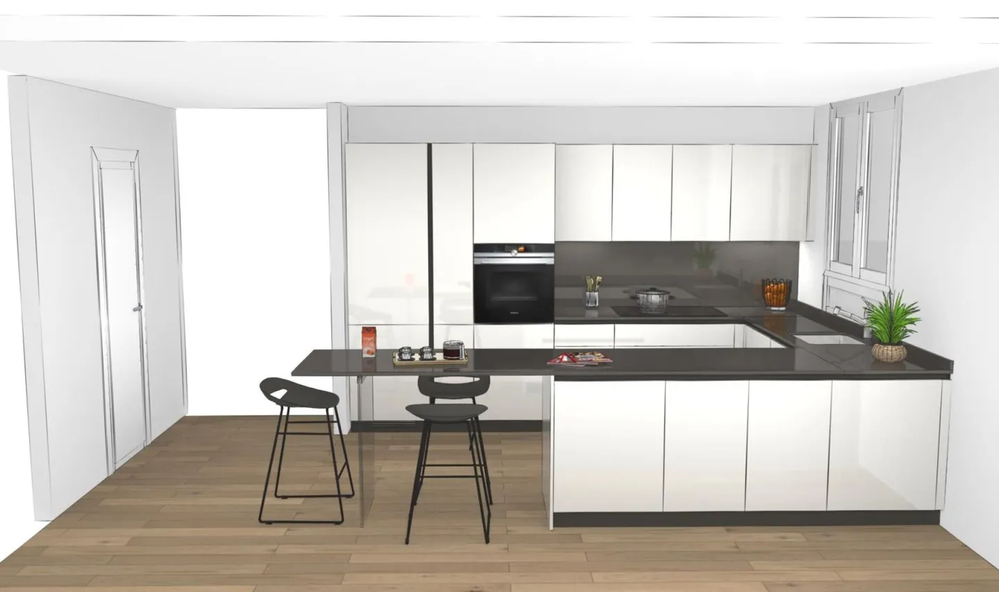 MINUSIO - Neues Apartment mit teilweiser Seesicht - Foto 4 von 5