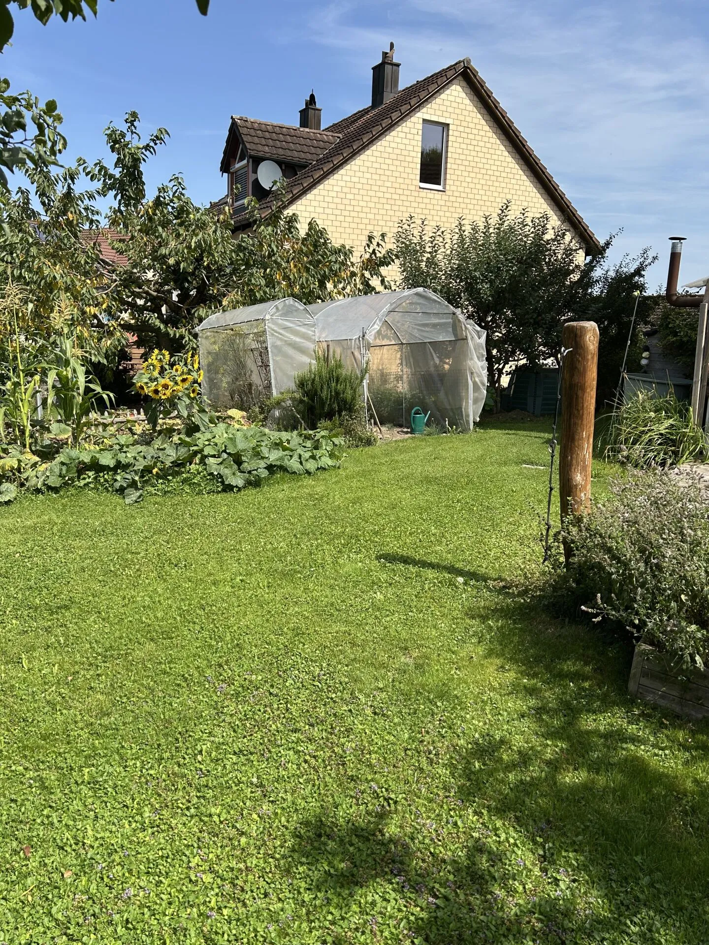 Maison de coin en rangée avec grand jardin, dans un emplacement sud dégagé - Photo 7 sur 12