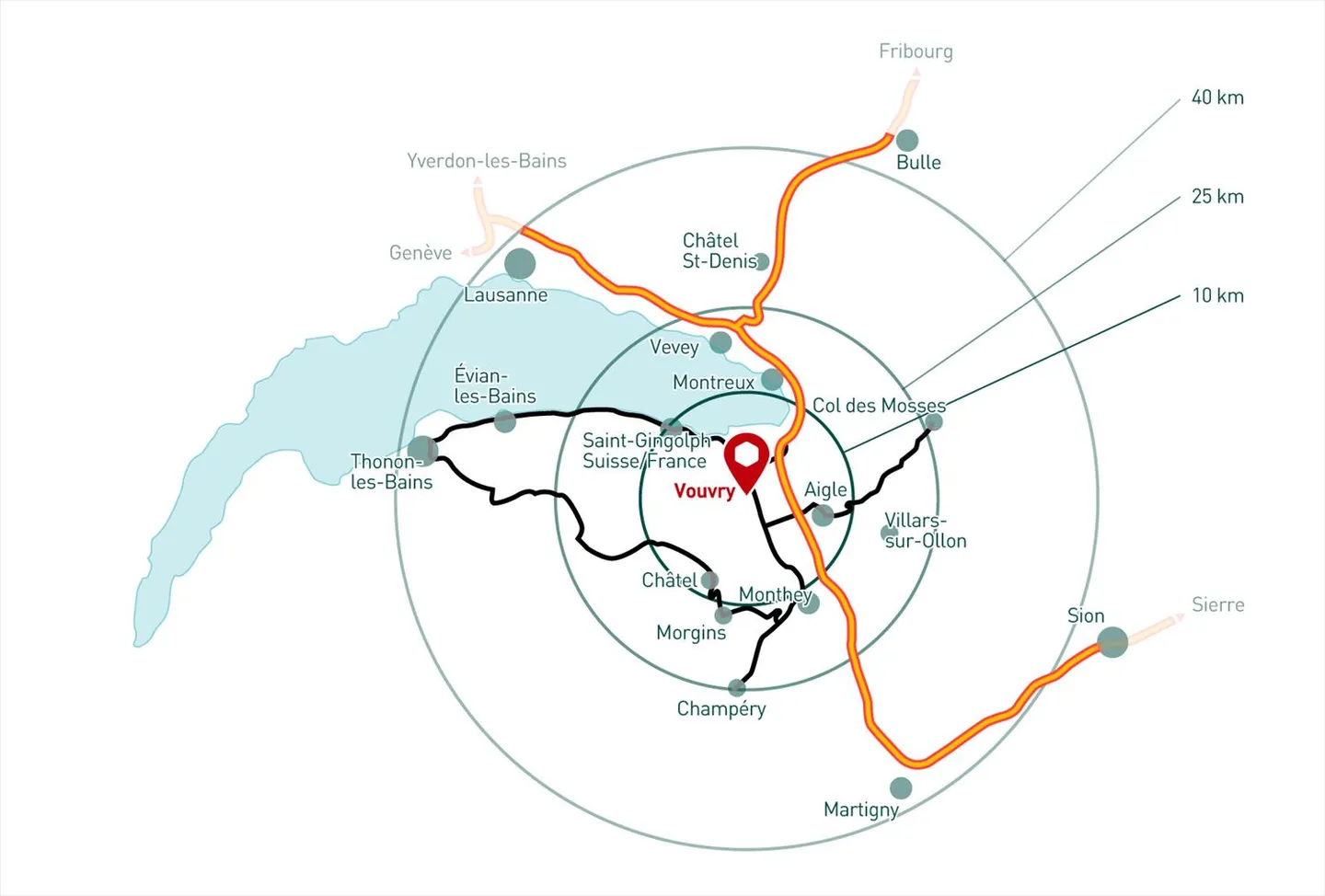 Appartamento 5.5 locali a Vouvry - Foto 9 di 9