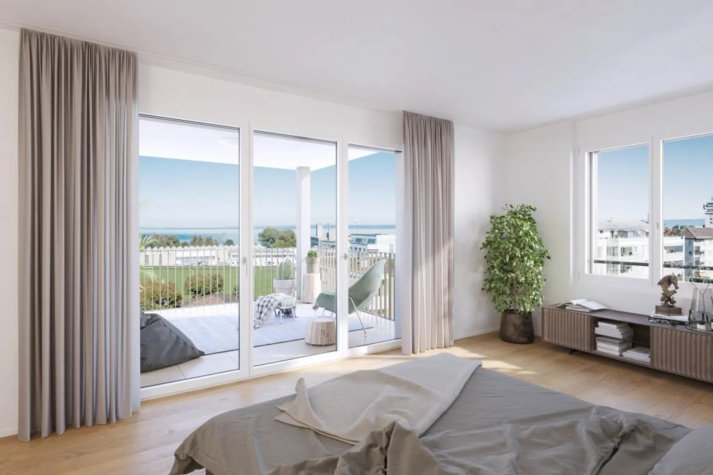 4.5 Zimmer-Etagenwohnung (1.OG - 01) - Foto 3 di 5