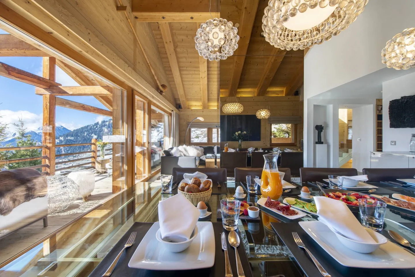 Chalet de Luxe avec Spa - Photo 4 sur 13