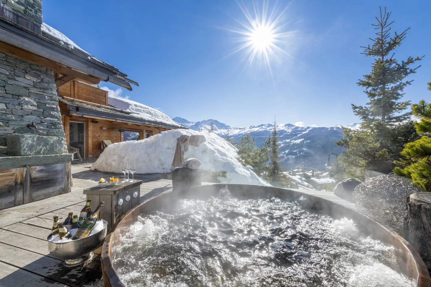 Chalet de Luxe avec Spa - Photo 11 sur 13