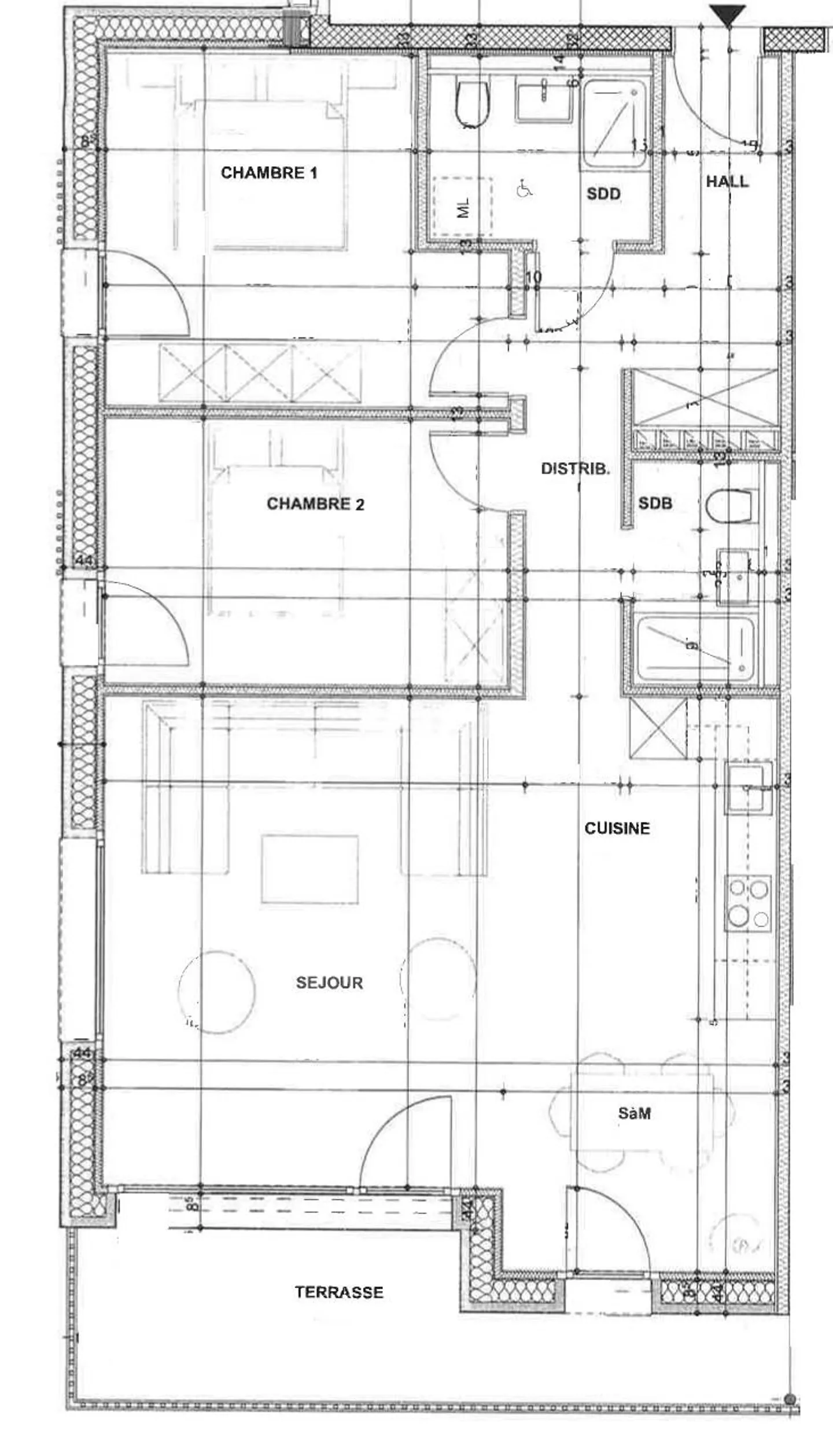 Appartement de 3,5 pièces charmant - Photo 2 sur 2