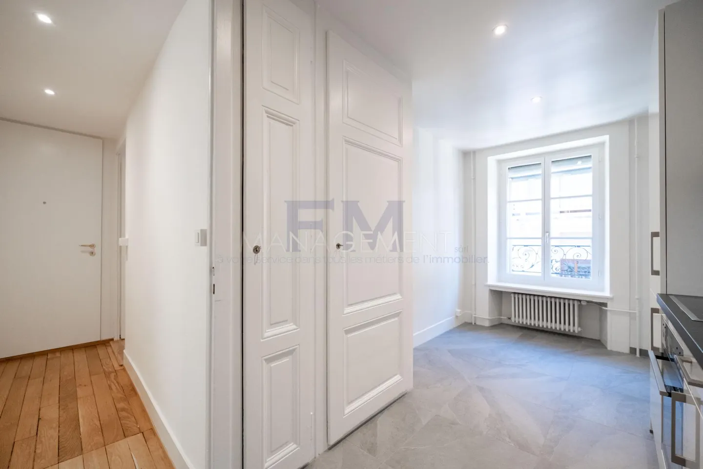 Pâquis, rue de Monthoux, 2 stanze al 3° piano, ca. 31m2 - Foto 5 di 13