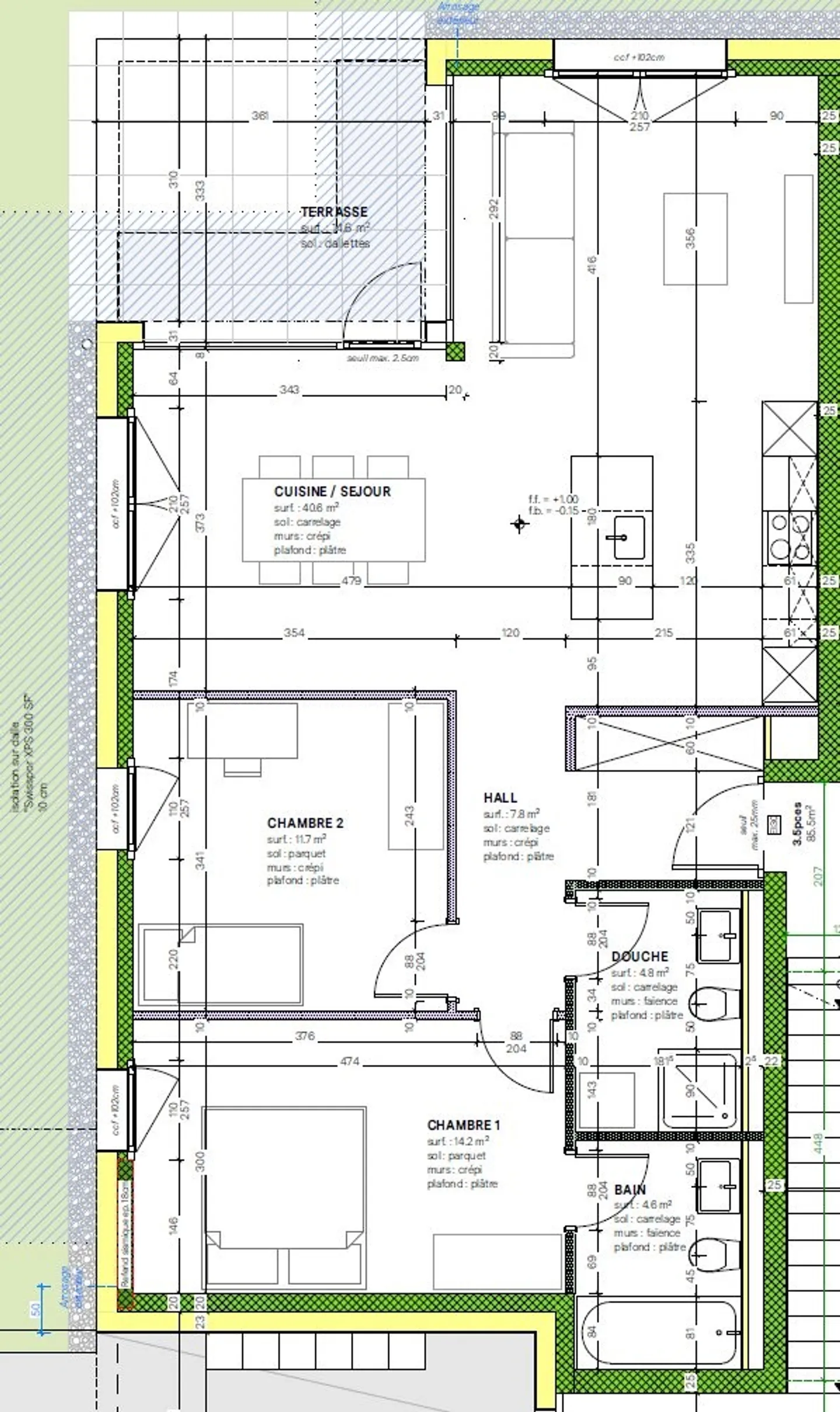 Appartement neuf de 3.5 pièces au rez-de-chaussée à Kerzers - Photo 6 sur 6