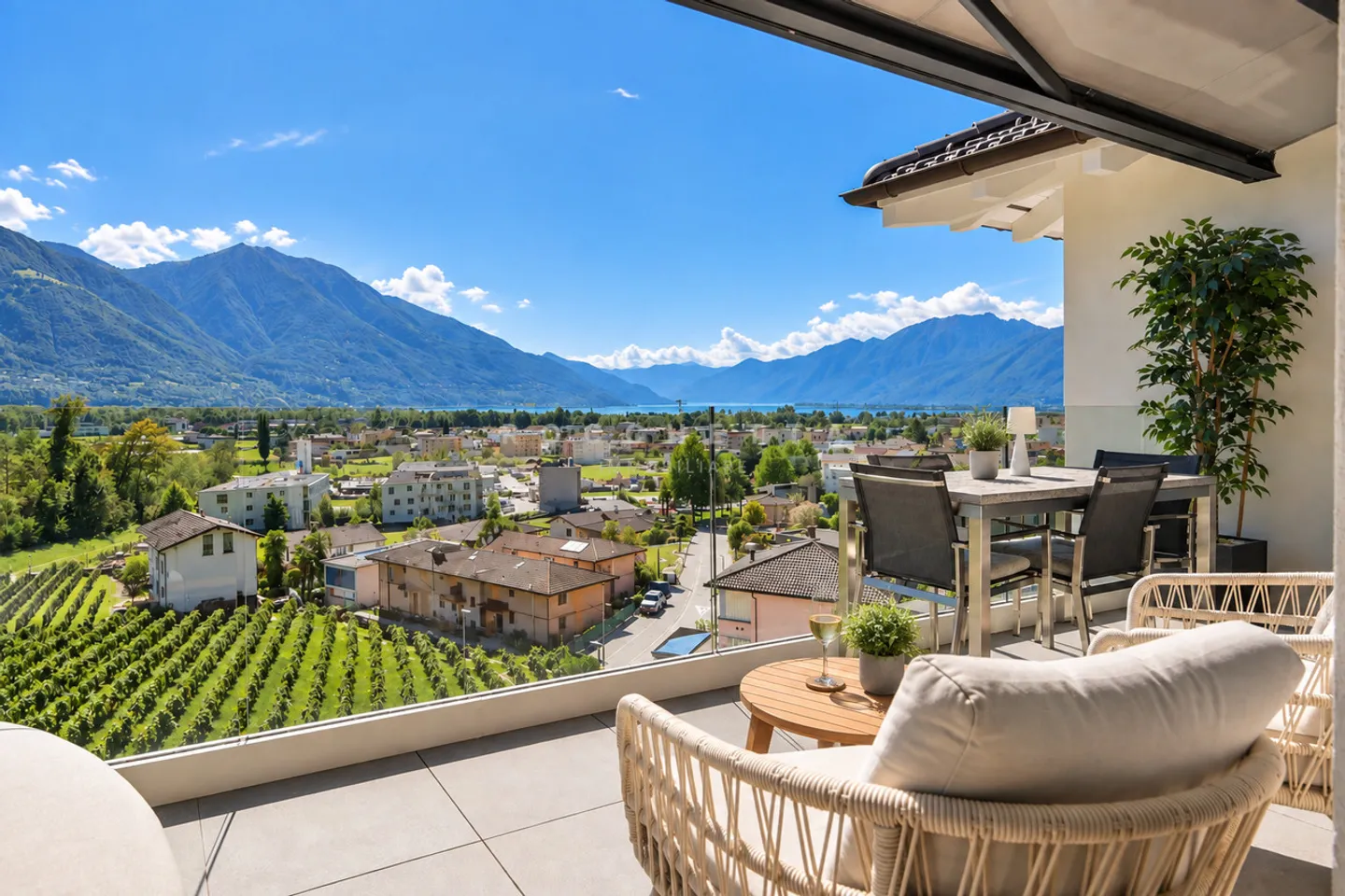Lifestyle with a view – exclusive penthouse in Gordola - Photo 1 of 15