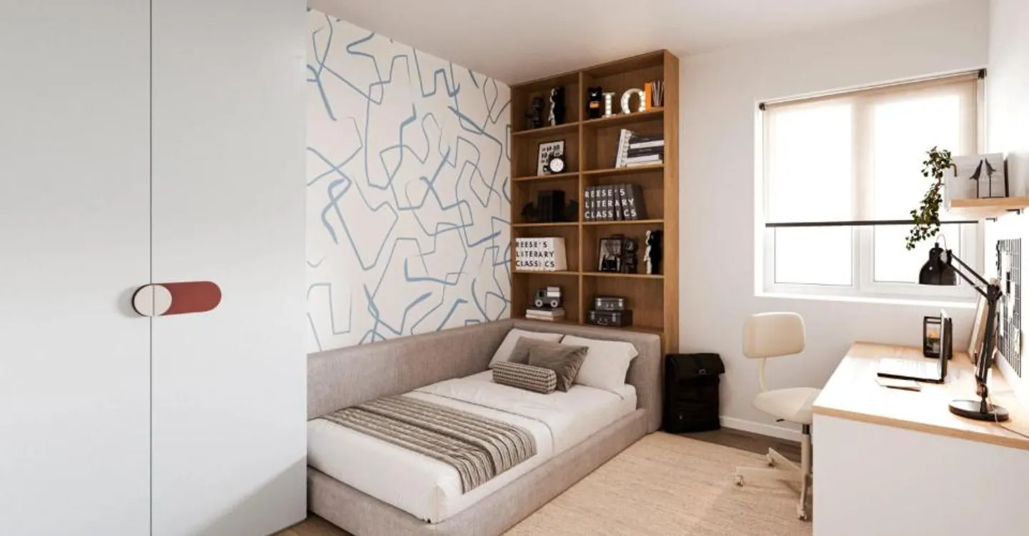 Charmante 3,5-Zimmer-Wohnung mit Terrasse in Ecublens - Foto 6 von 10