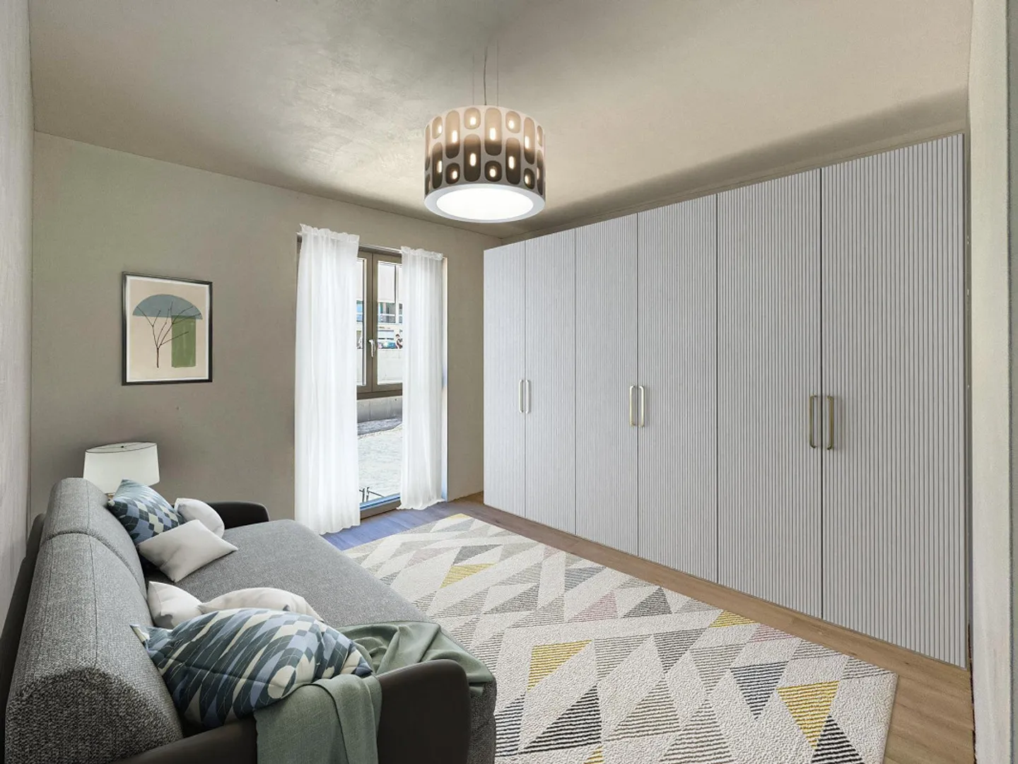 Newly built apartment in Vezia - Photo 5 of 8