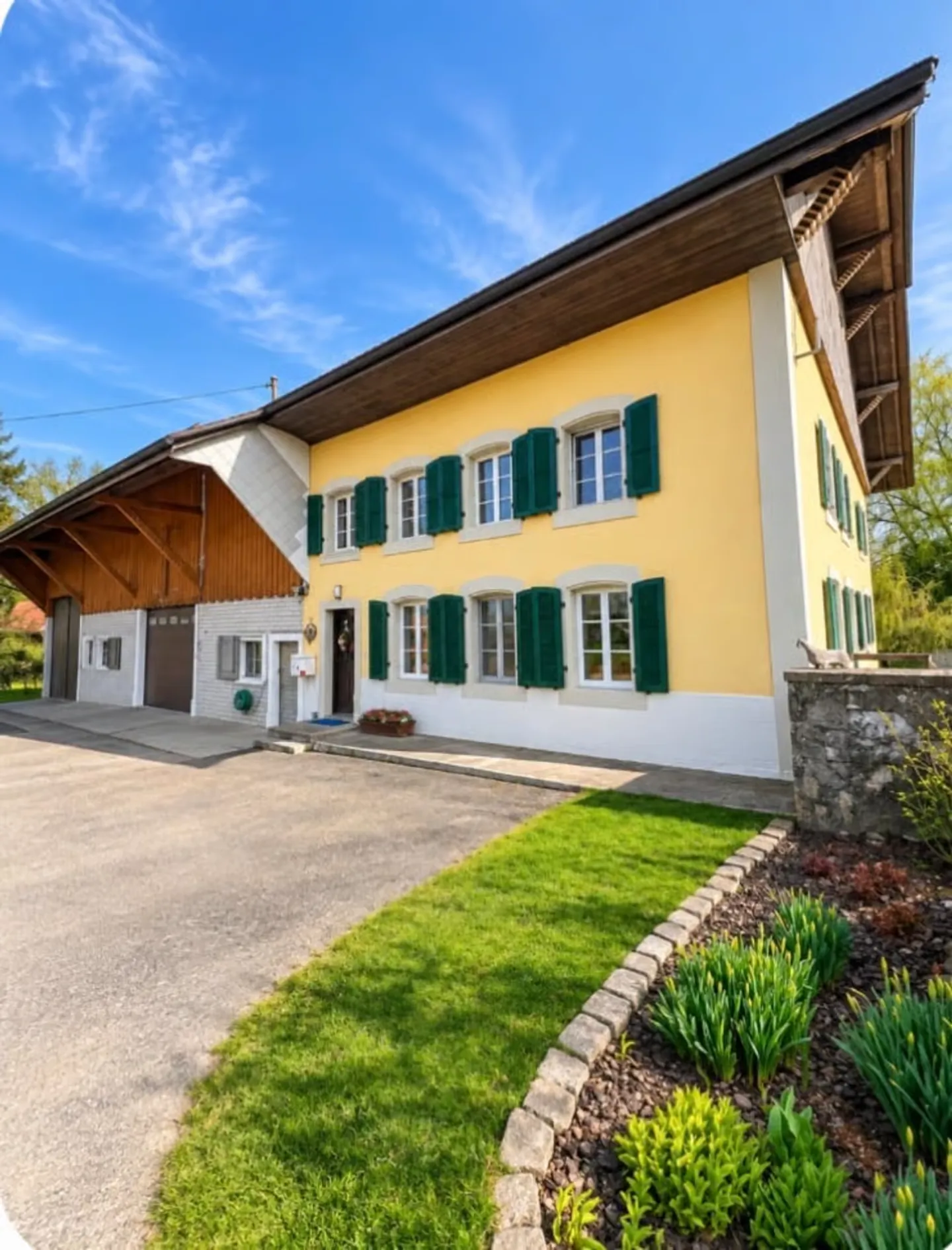 For rent - Magnificent character farm with equestrian facilities in Brenles - Photo 1 of 8