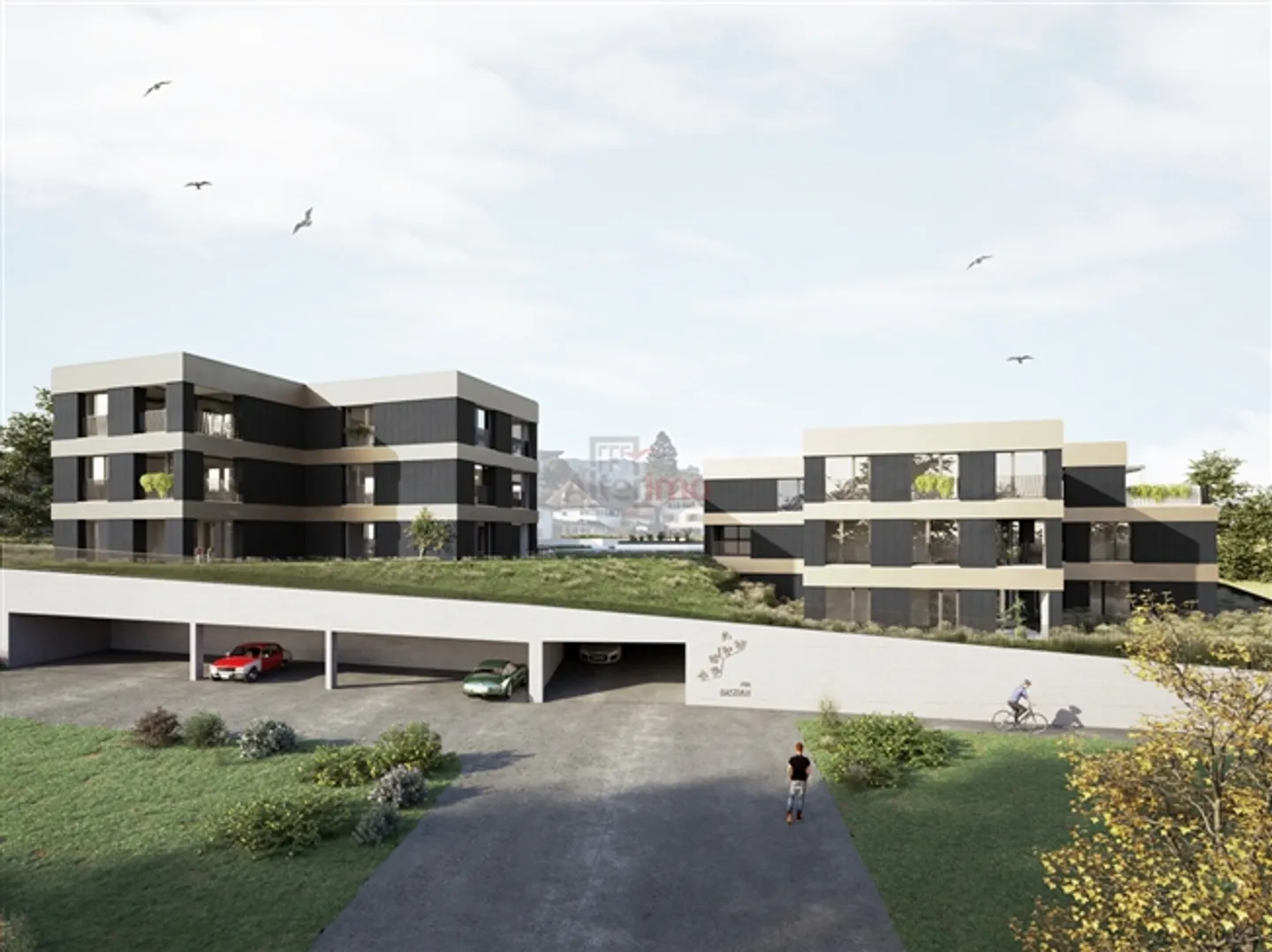 Studio affascinante al piano terra. - Foto 1 di 2