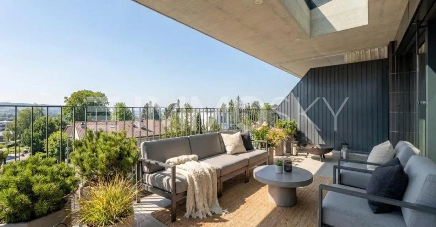 Résidence penthouse unique avec vue fascinante - Photo 1 sur 5